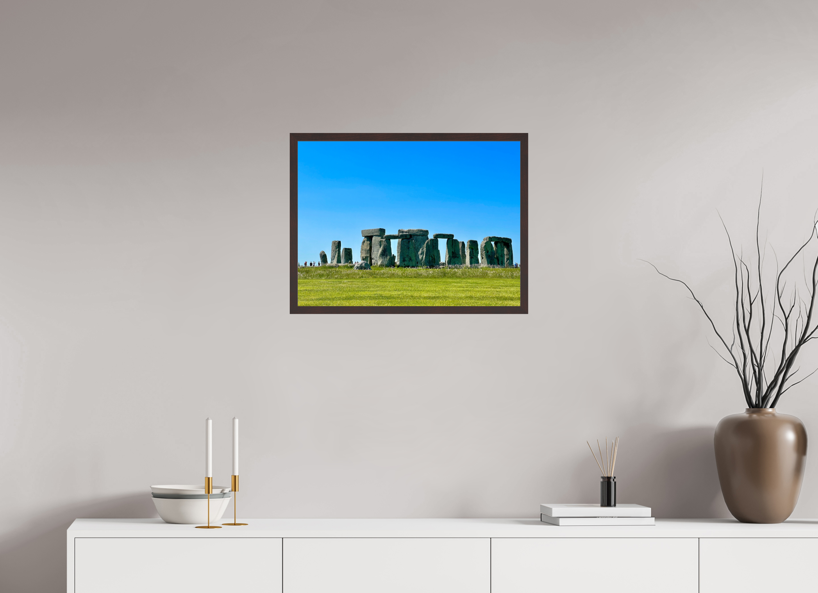 24 x 18″, ArtBox On Aluminum Dibond Stonehenge (Color, Variation 3)