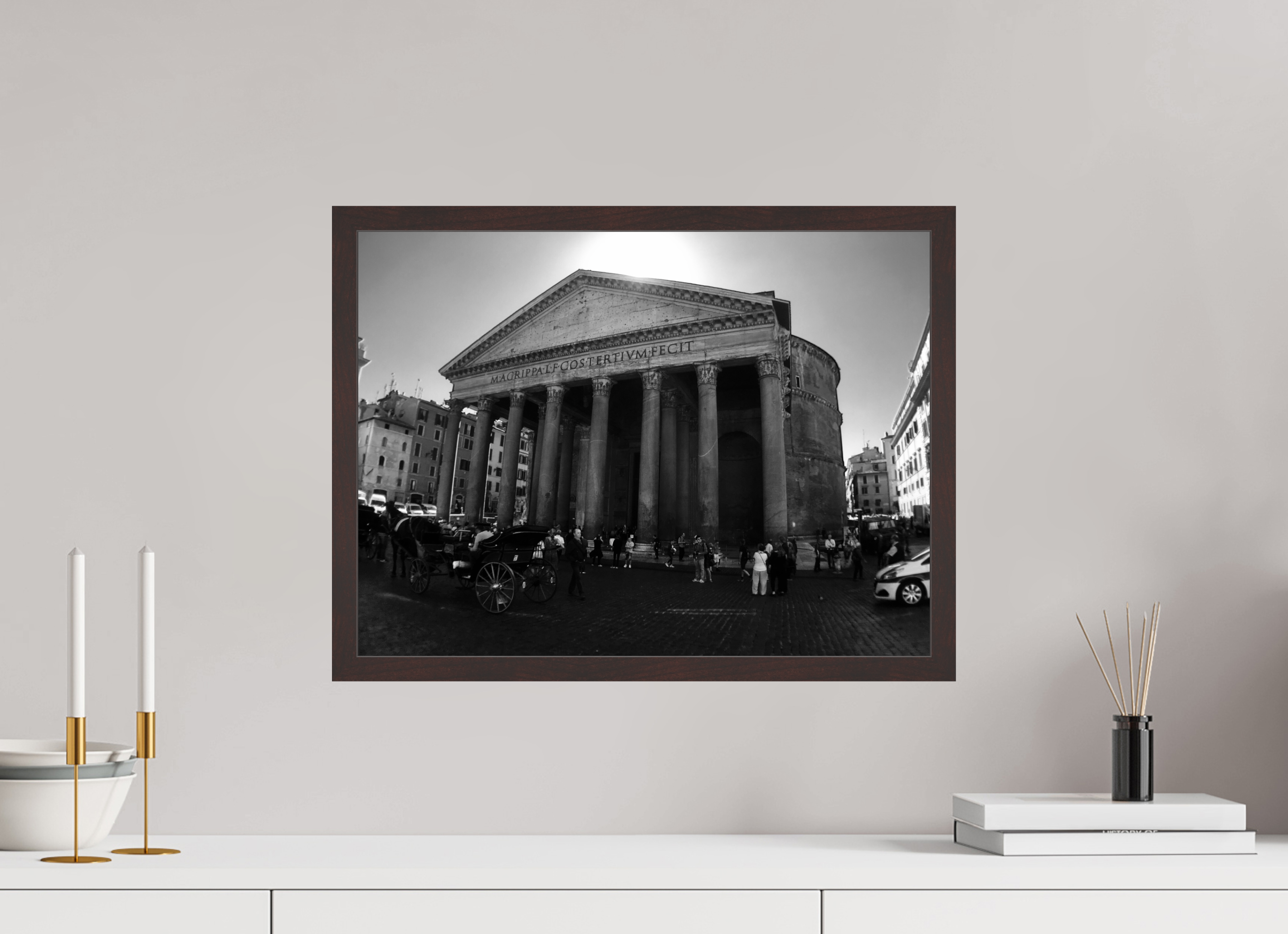 20 x 15″, ArtBox On Aluminum Dibond Pantheon
