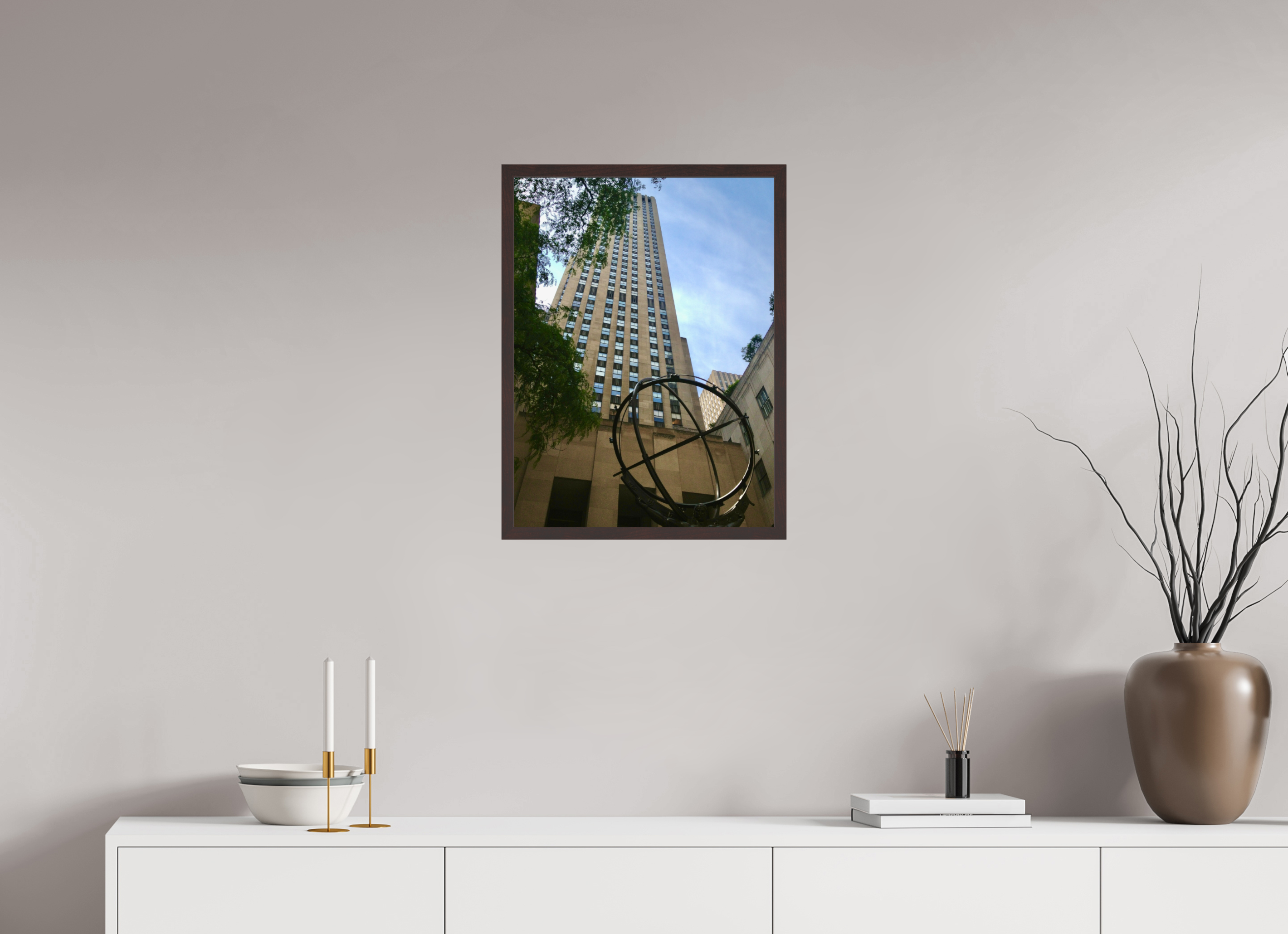 18 x 24″, ArtBox On Aluminum Dibond Atlas Carrying the Weight of the World