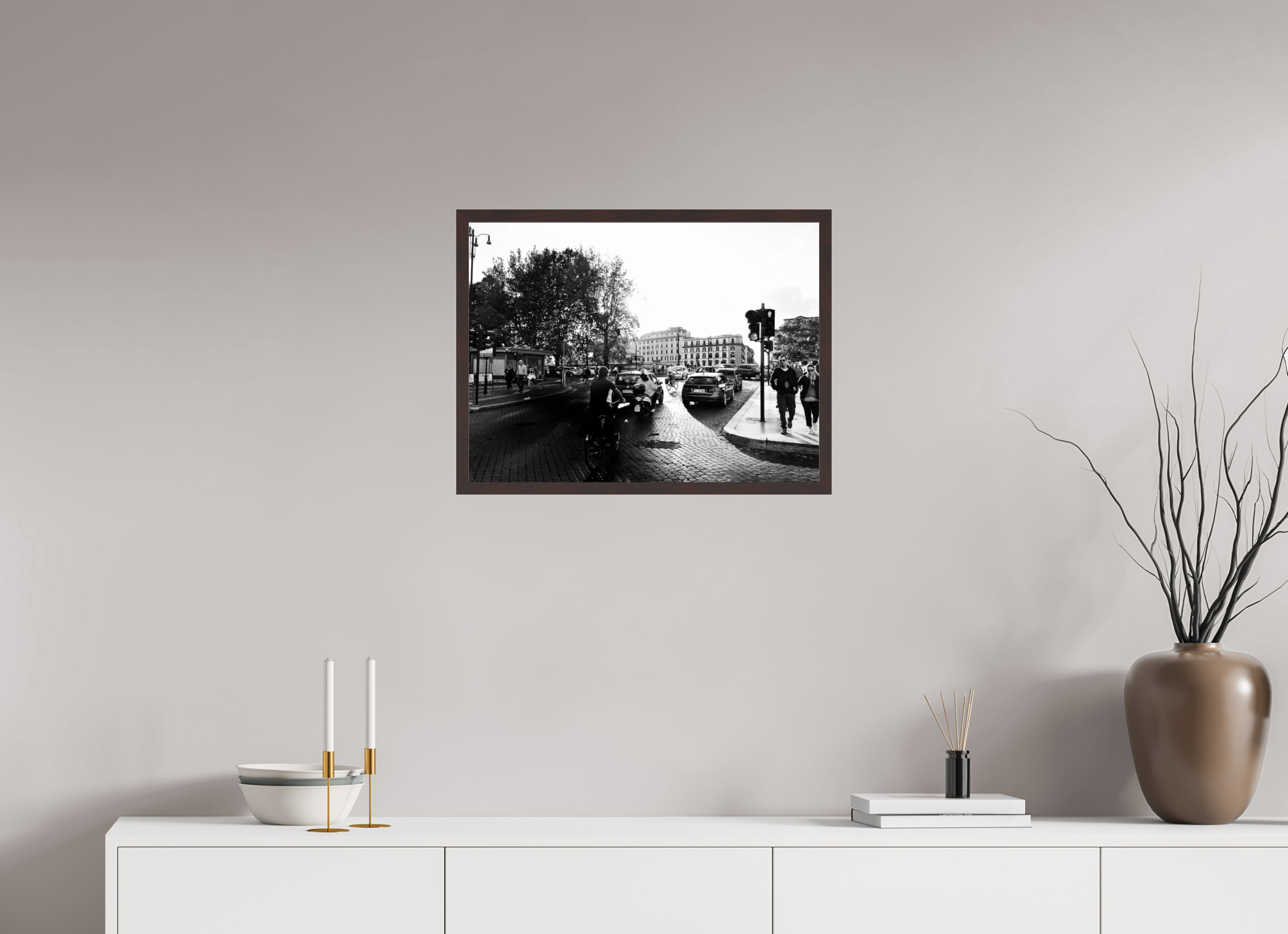 24 x 18″, ArtBox On Aluminum Dibond Near Ponte Cavour