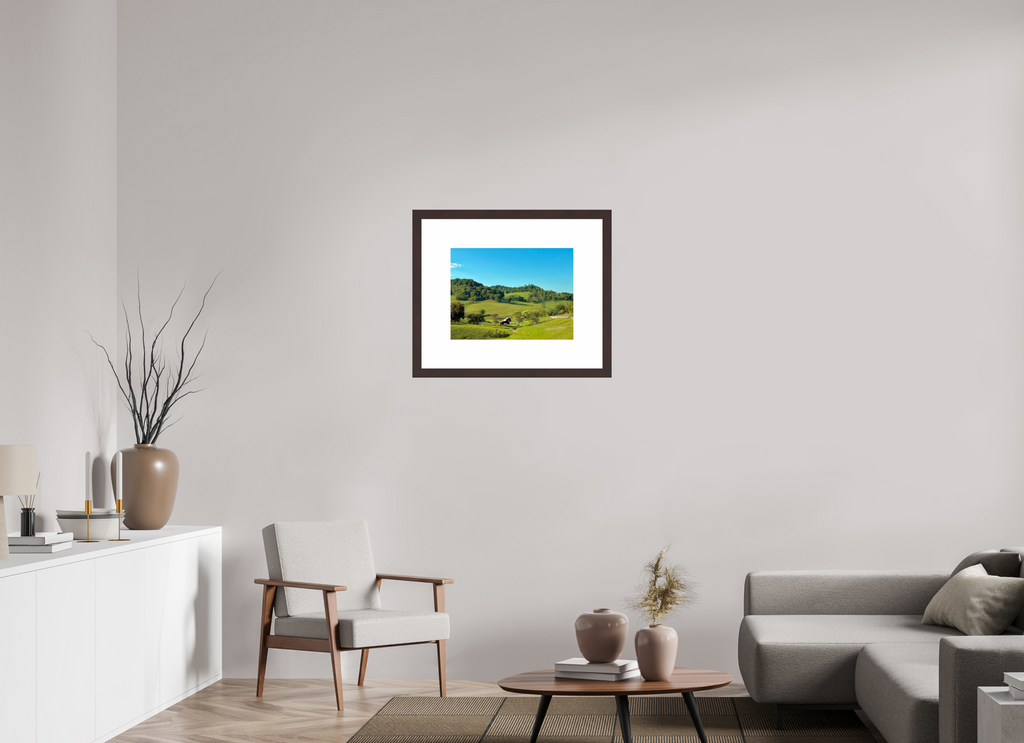 20 x 15″, Framed, Alder Brown, Color Print Carthage, TN