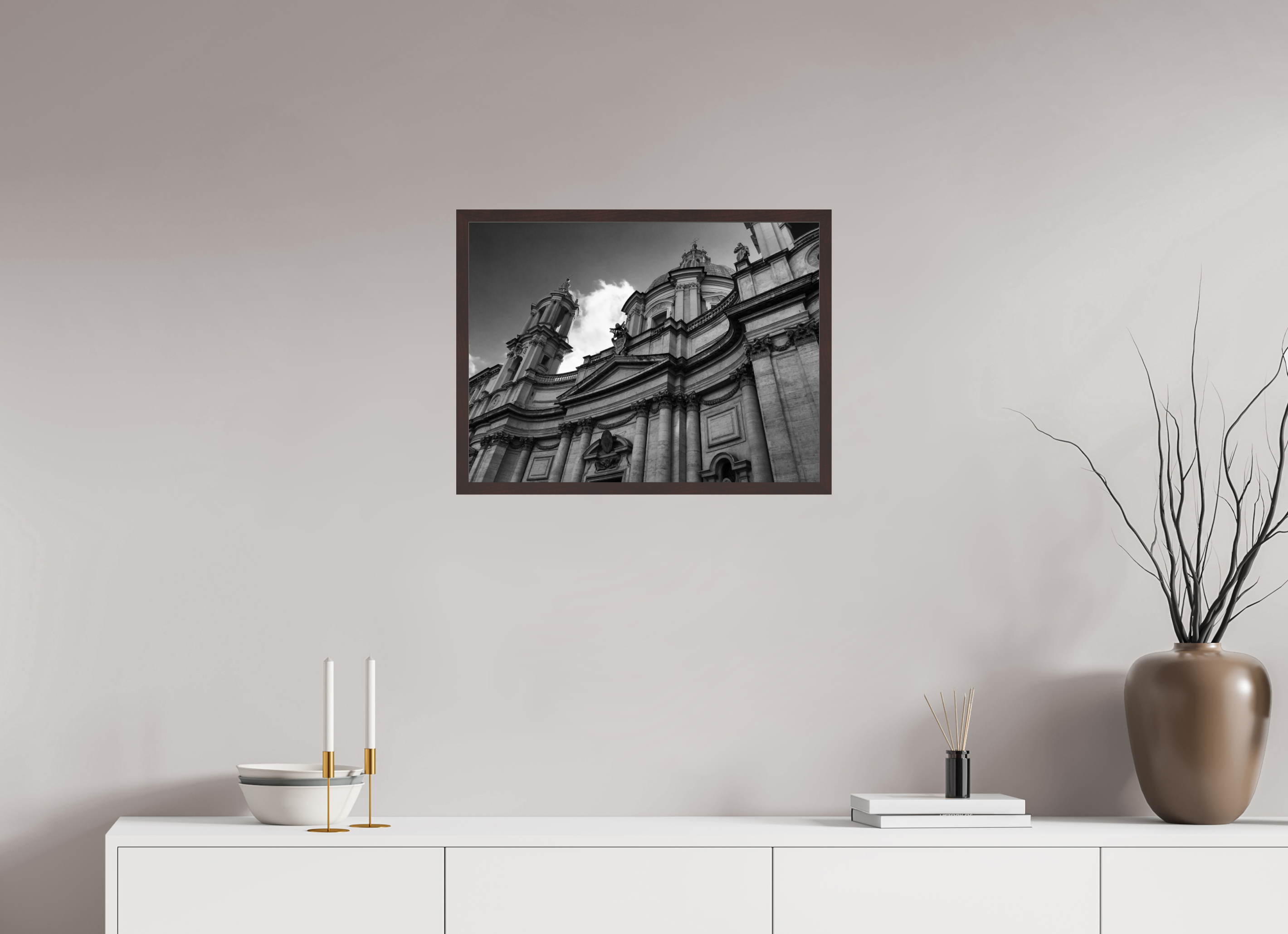 24 x 18″, ArtBox On Aluminum Dibond Piazza Novona