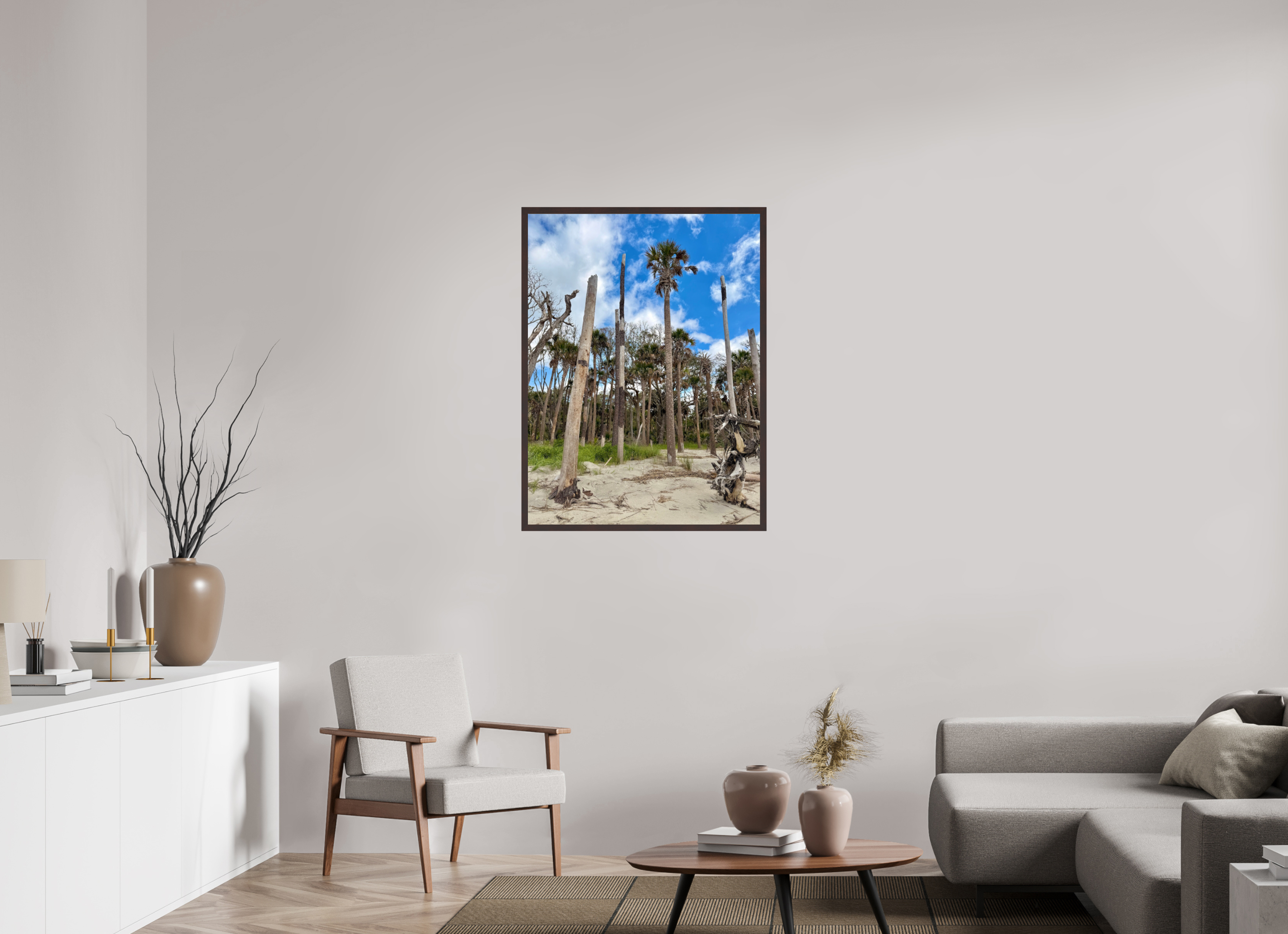 30 x 40″, ArtBox On Aluminum Dibond Trees at Capers Island