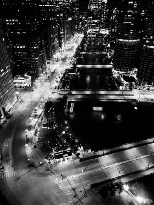 Main image Chicago River, Night