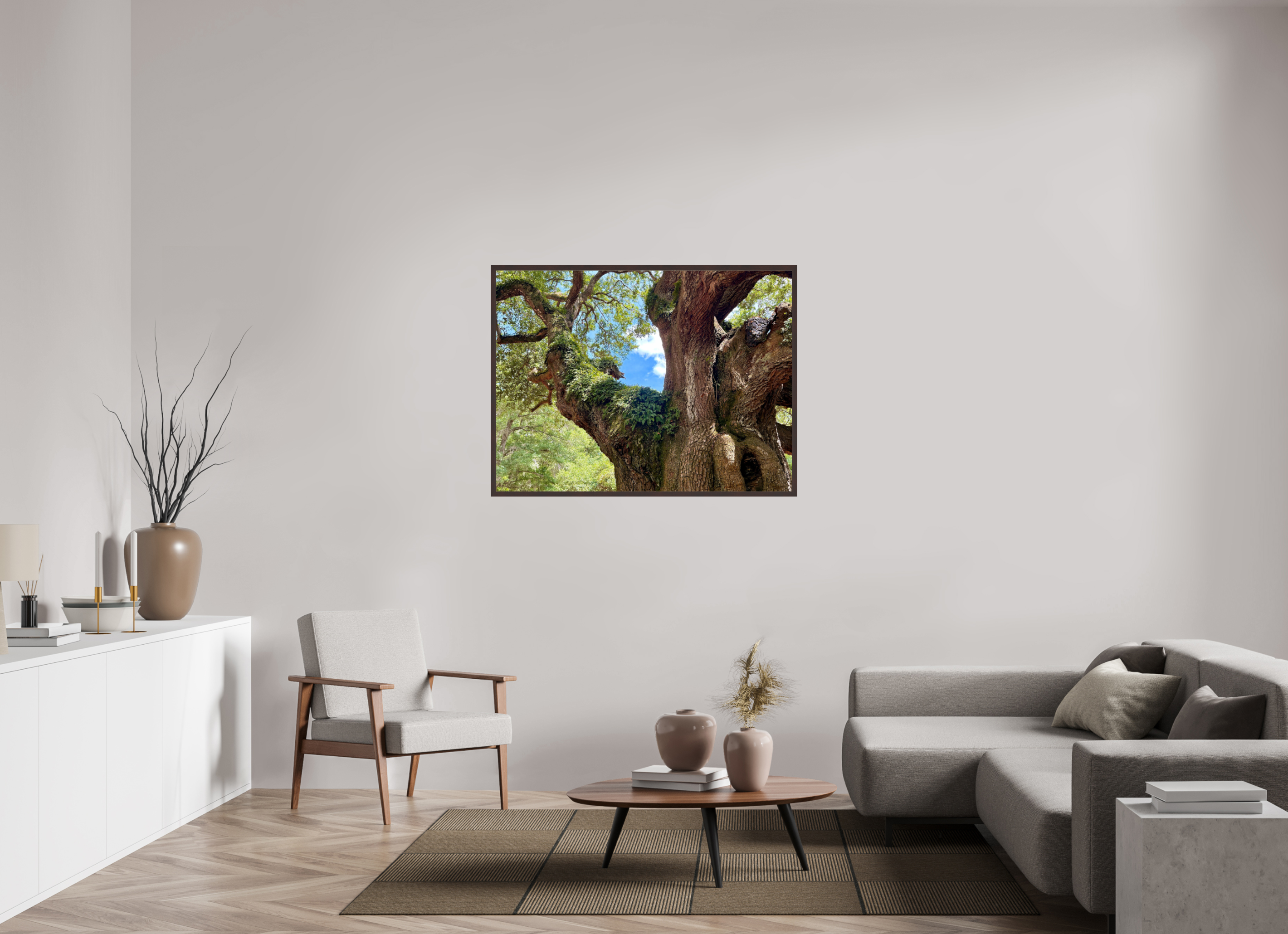 48 x 36″, ArtBox On Aluminum Dibond Angel Oak
