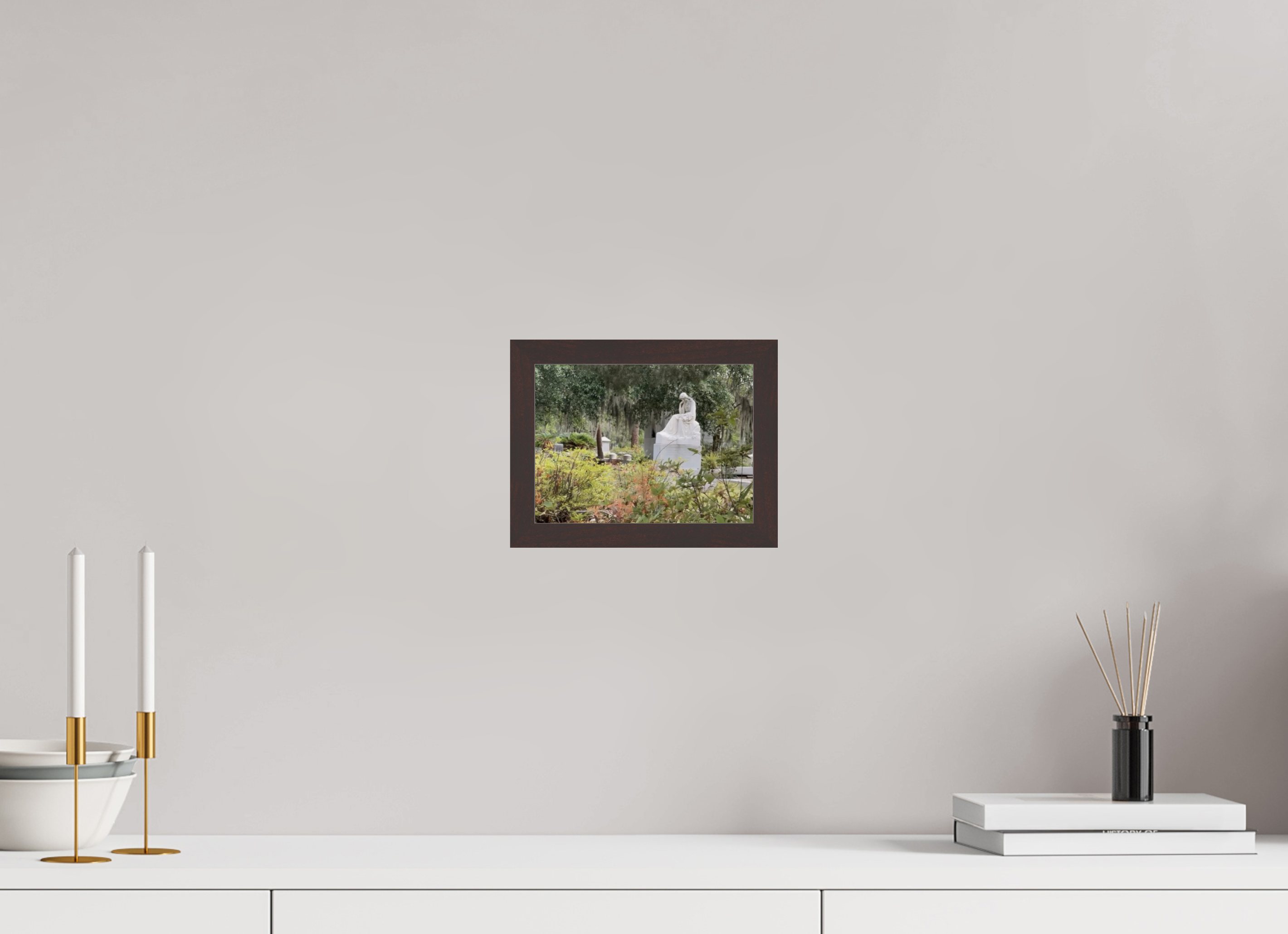 8 x 6″, ArtBox On Aluminum Dibond Bonaventure Cemetery