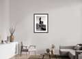 20 x 29.6″, Framed, Alder Brown, B&W Print Balanced Rock