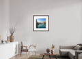 20 x 20″, Framed, Alder Brown, Color Print Gondelet on Grand Canal