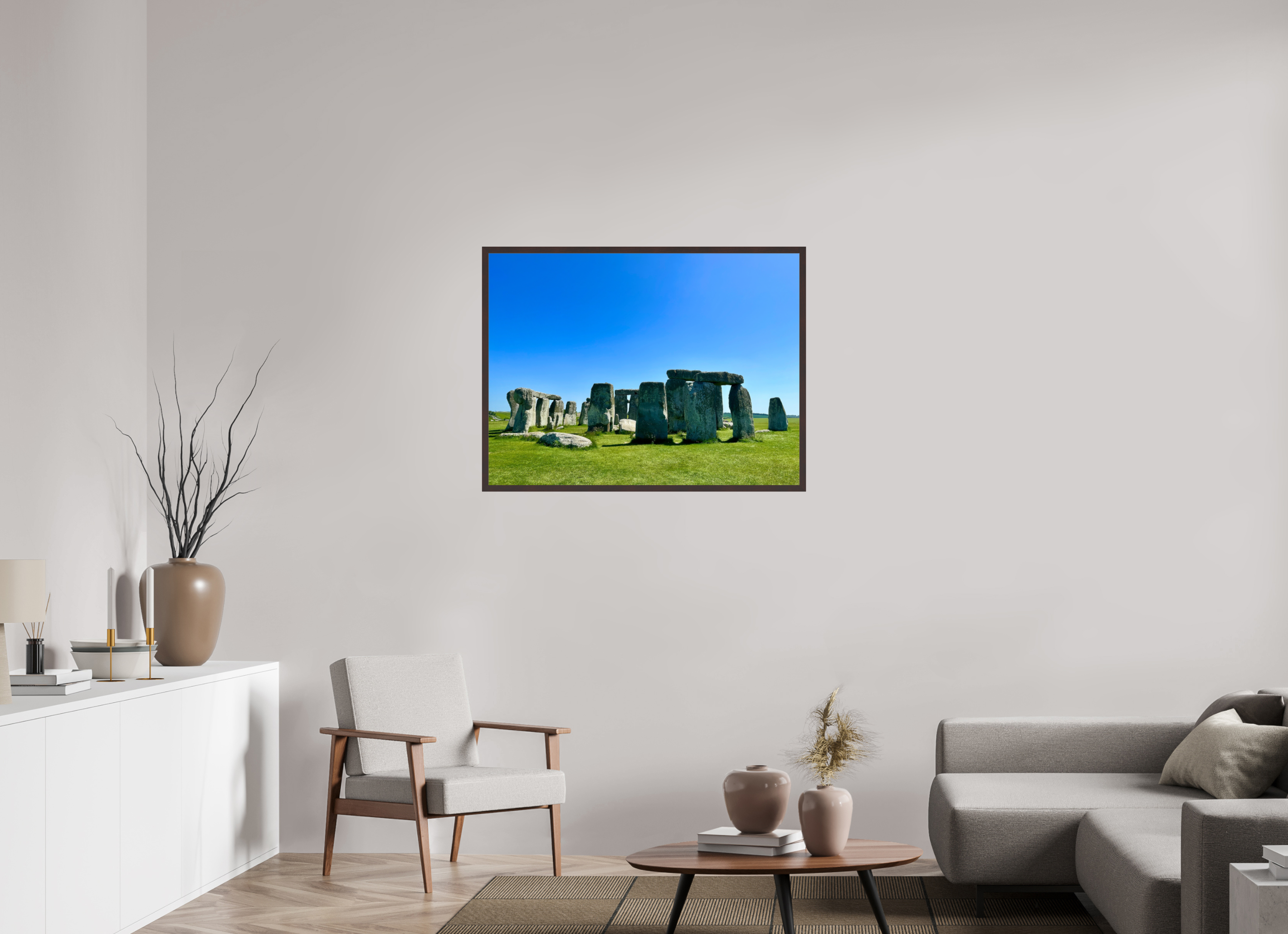 40 x 30″, ArtBox On Aluminum Dibond Stonehenge (Color, Variation 5)