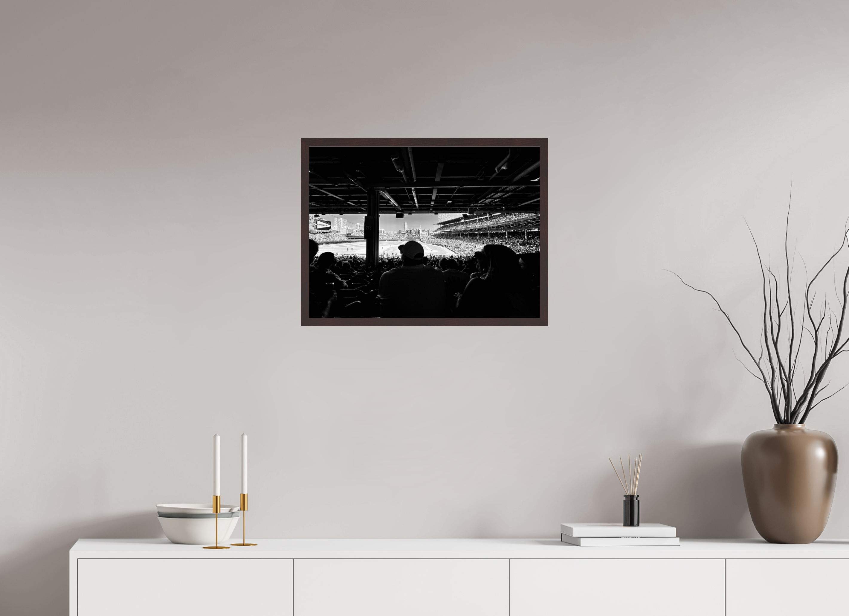 24 x 18″, ArtBox On Aluminum Dibond At Wrigley Field