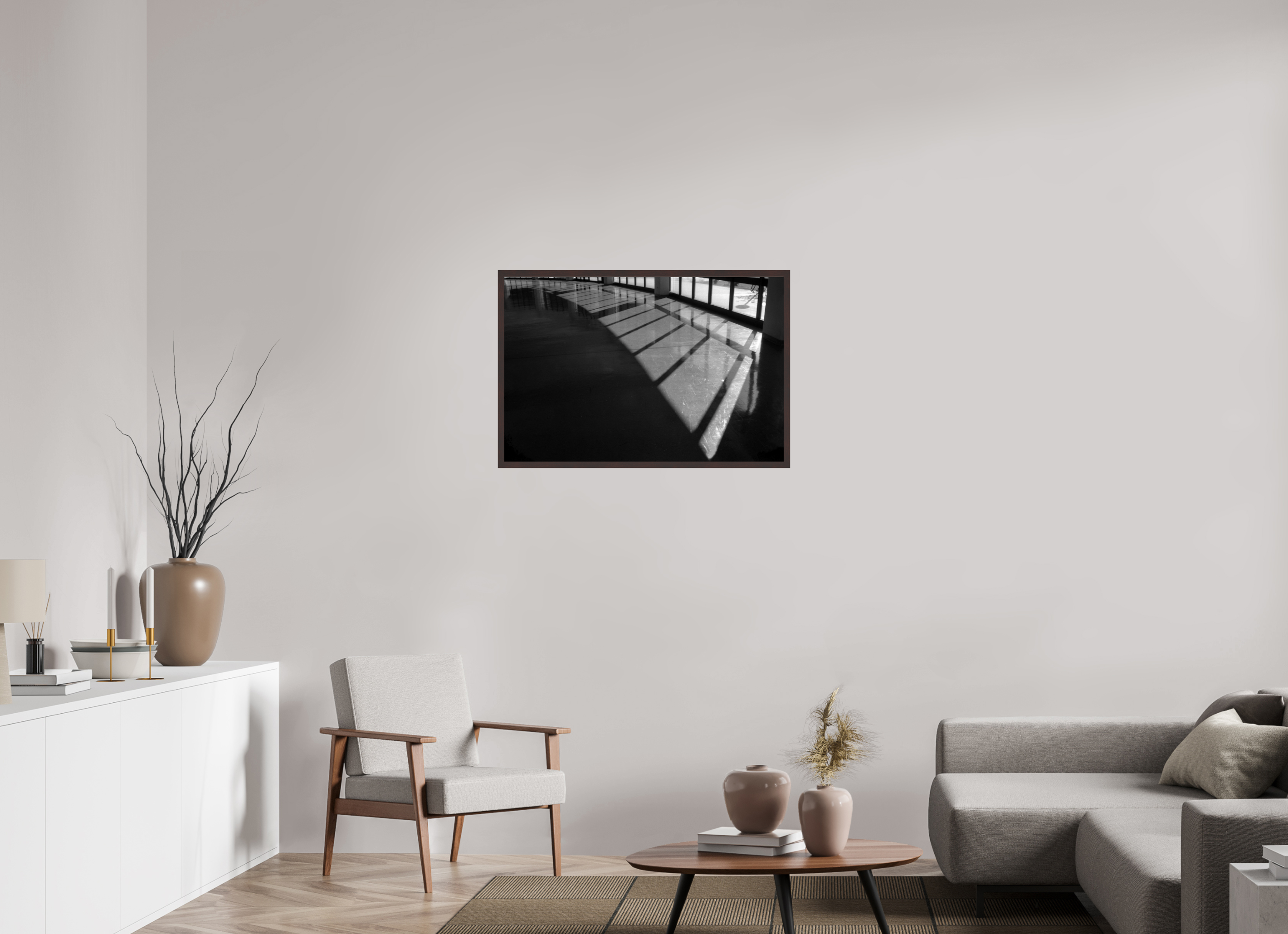36 x 24″, ArtBox On Aluminum Dibond Sunlit Floor