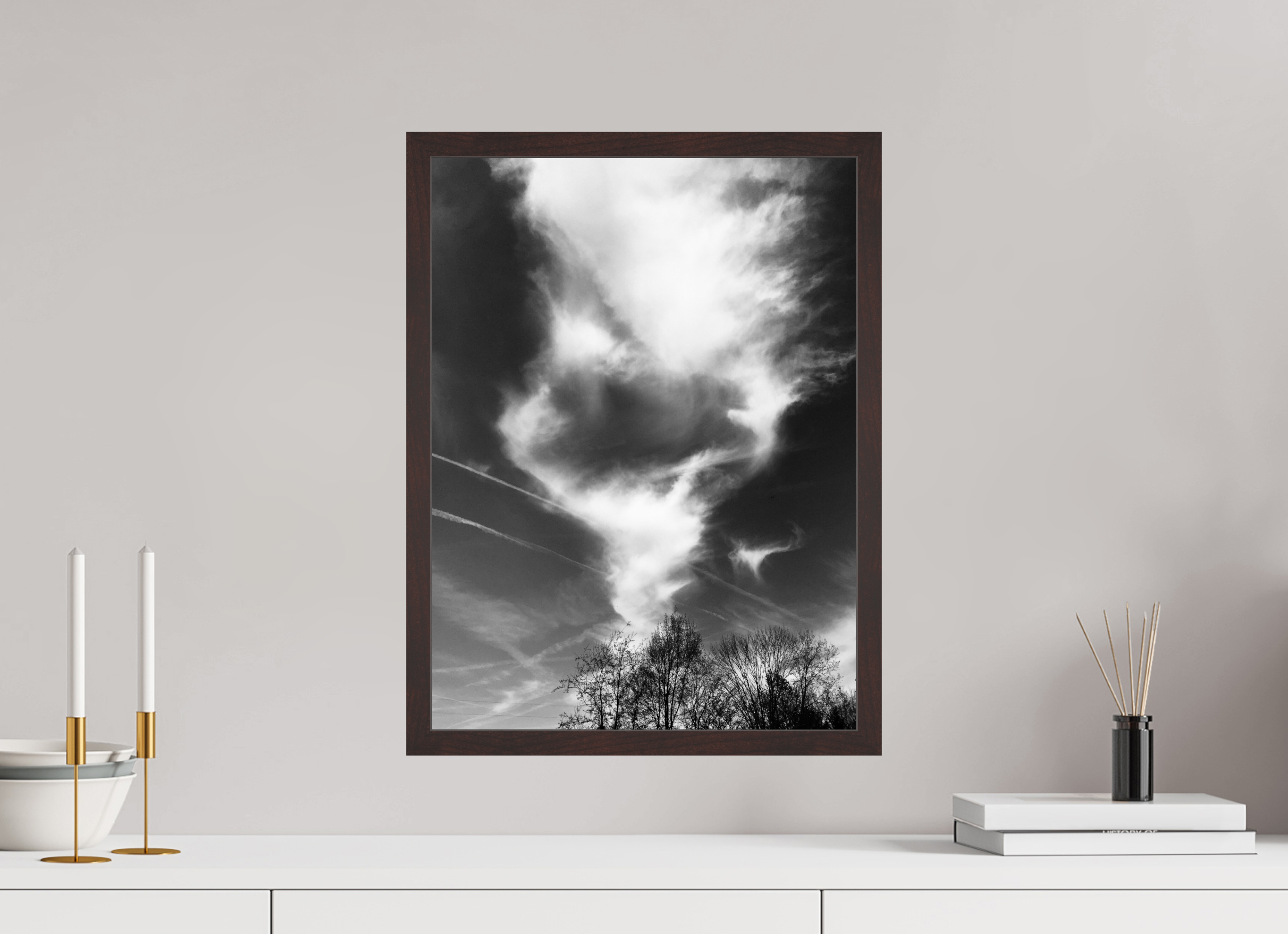 15 x 20″, ArtBox On Aluminum Dibond Clouds