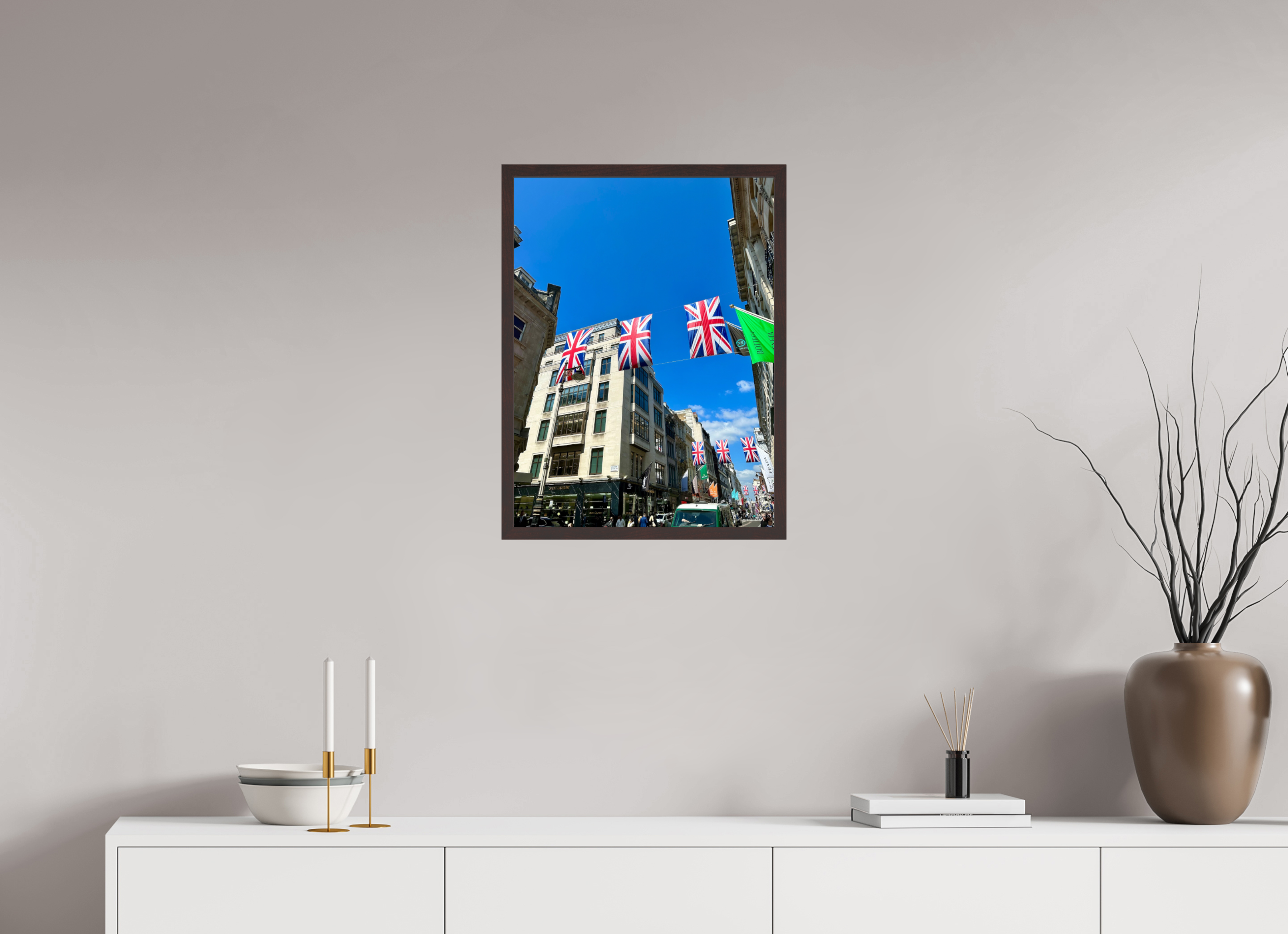 18 x 24″, ArtBox On Aluminum Dibond Union Jacks