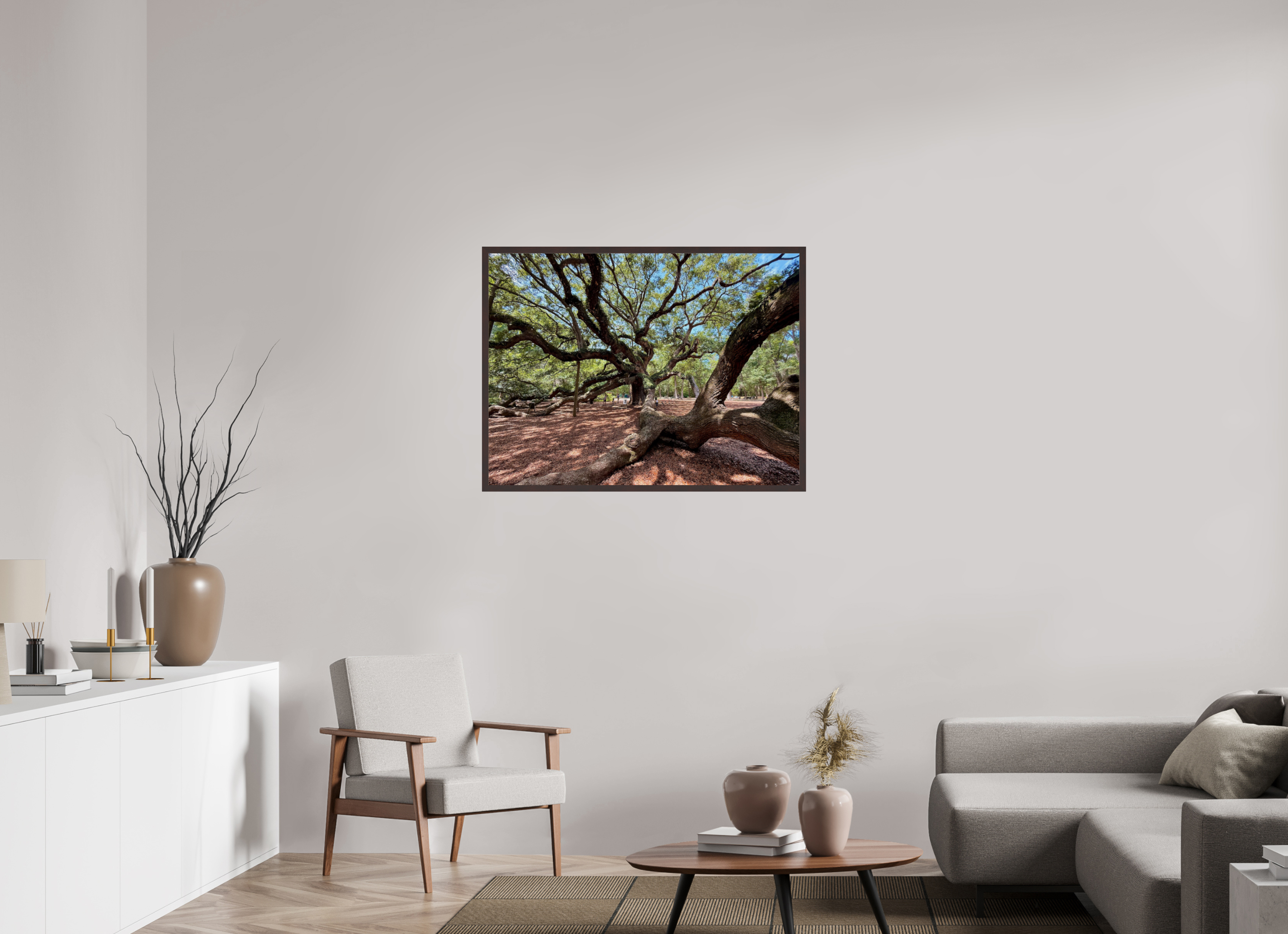 40 x 30″, ArtBox On Aluminum Dibond Angel Oak