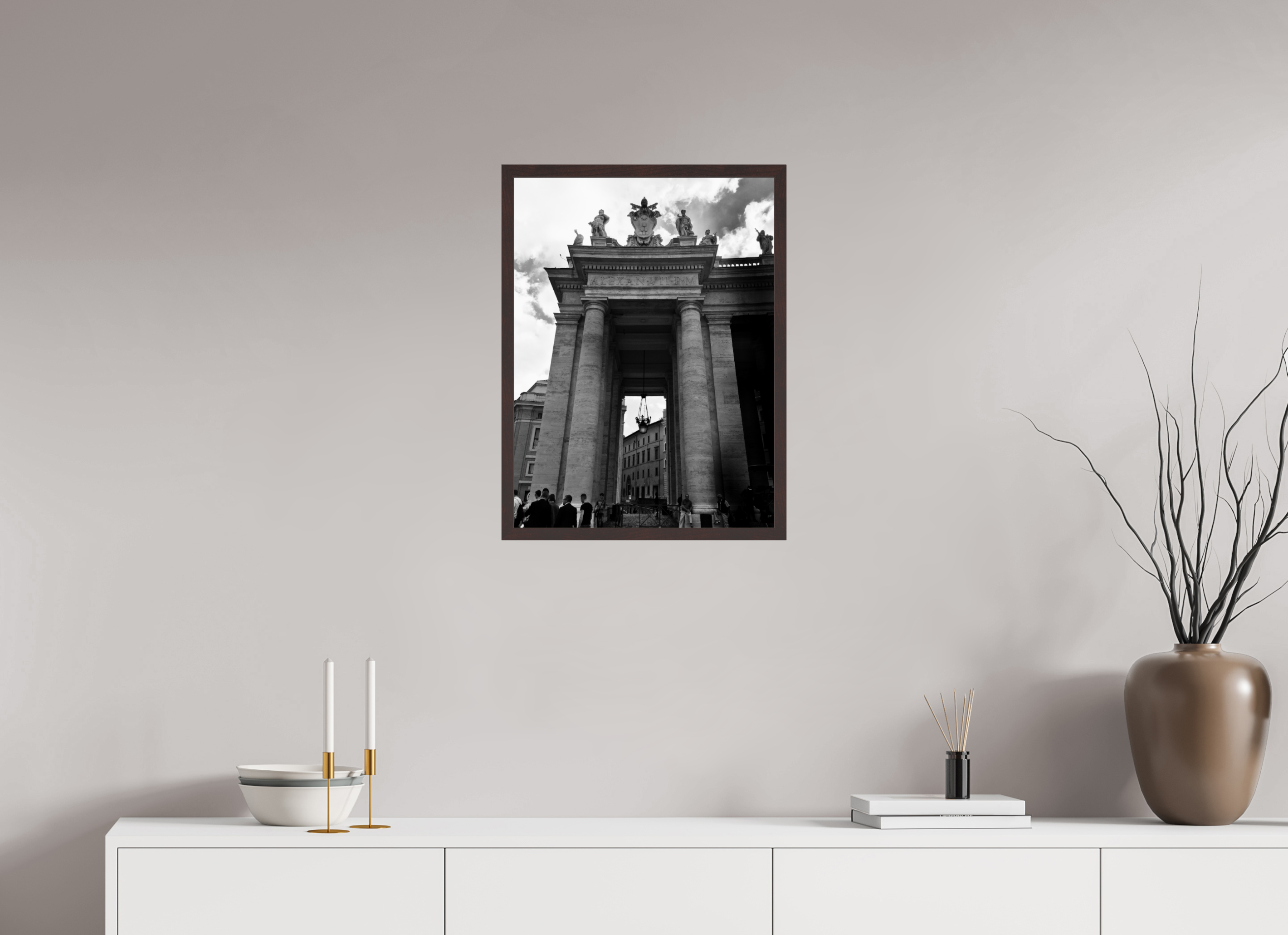 18 x 24″, ArtBox On Aluminum Dibond Piazza San Pietro