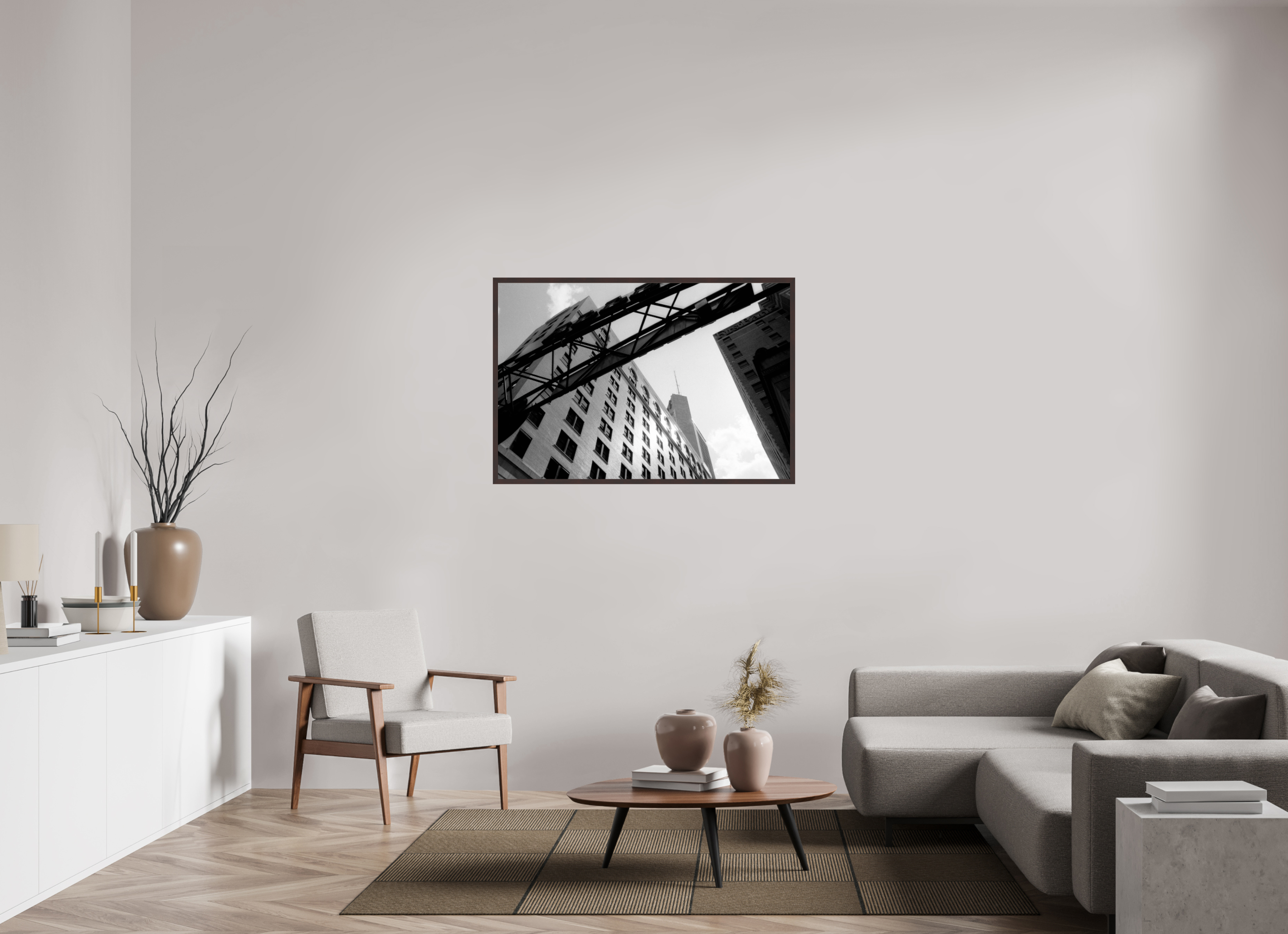 47.3 x 32″, ArtBox On Aluminum Dibond In Printer's Alley