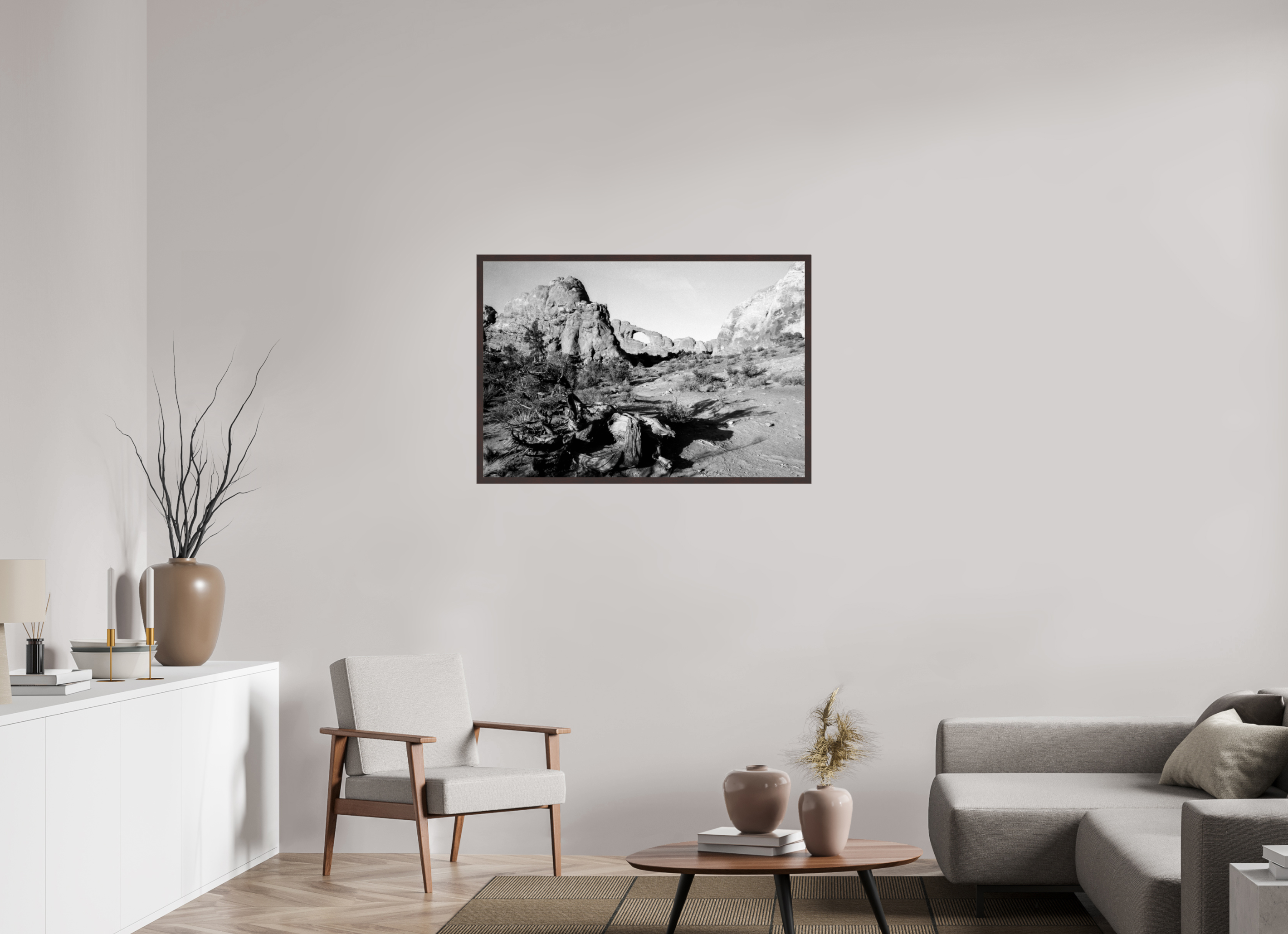 41.4 x 28″, ArtBox On Aluminum Dibond Skyline Arch