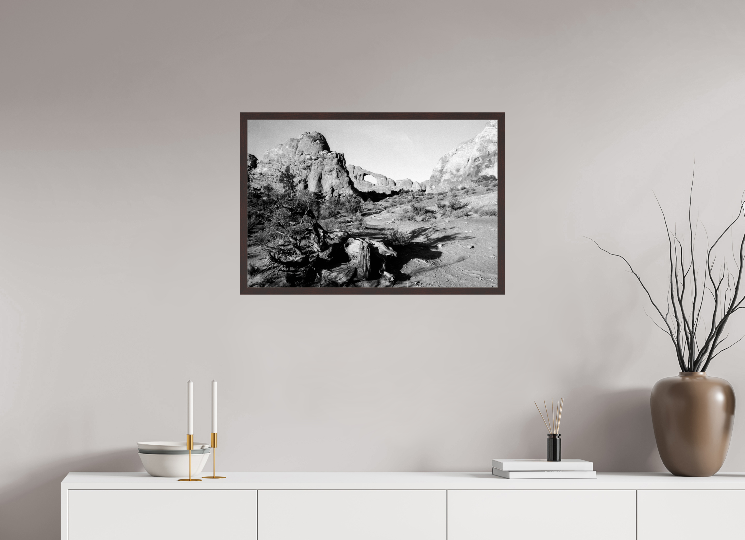 29.5 x 20″, ArtBox On Aluminum Dibond Skyline Arch