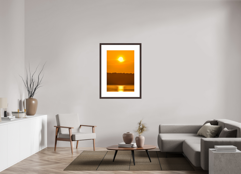 24 x 36″, Framed, Alder Brown, Color Print D'Arbonne Lake
