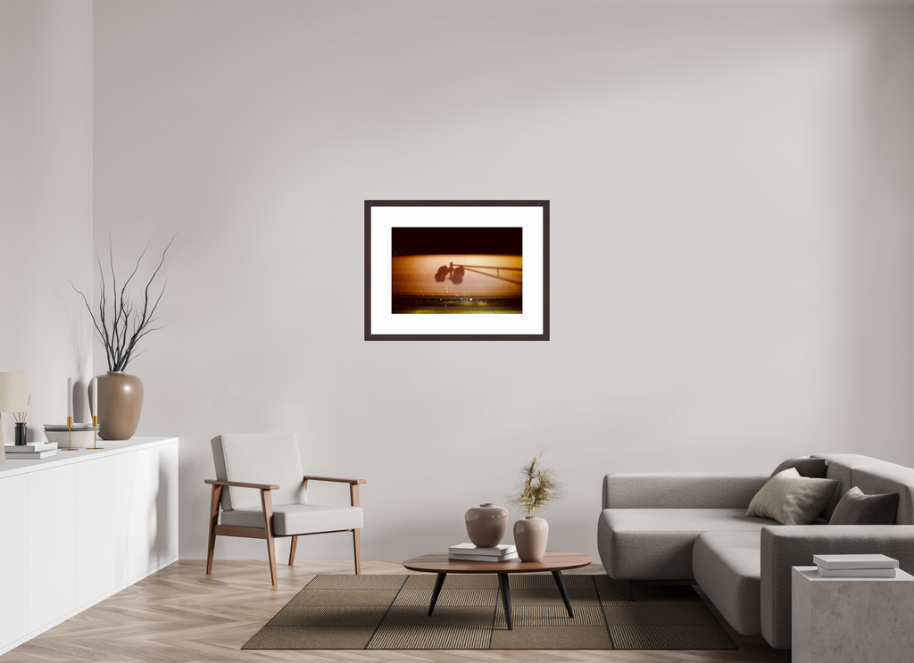 30 x 20″, Framed, Alder Brown, Color Print Ghost Train