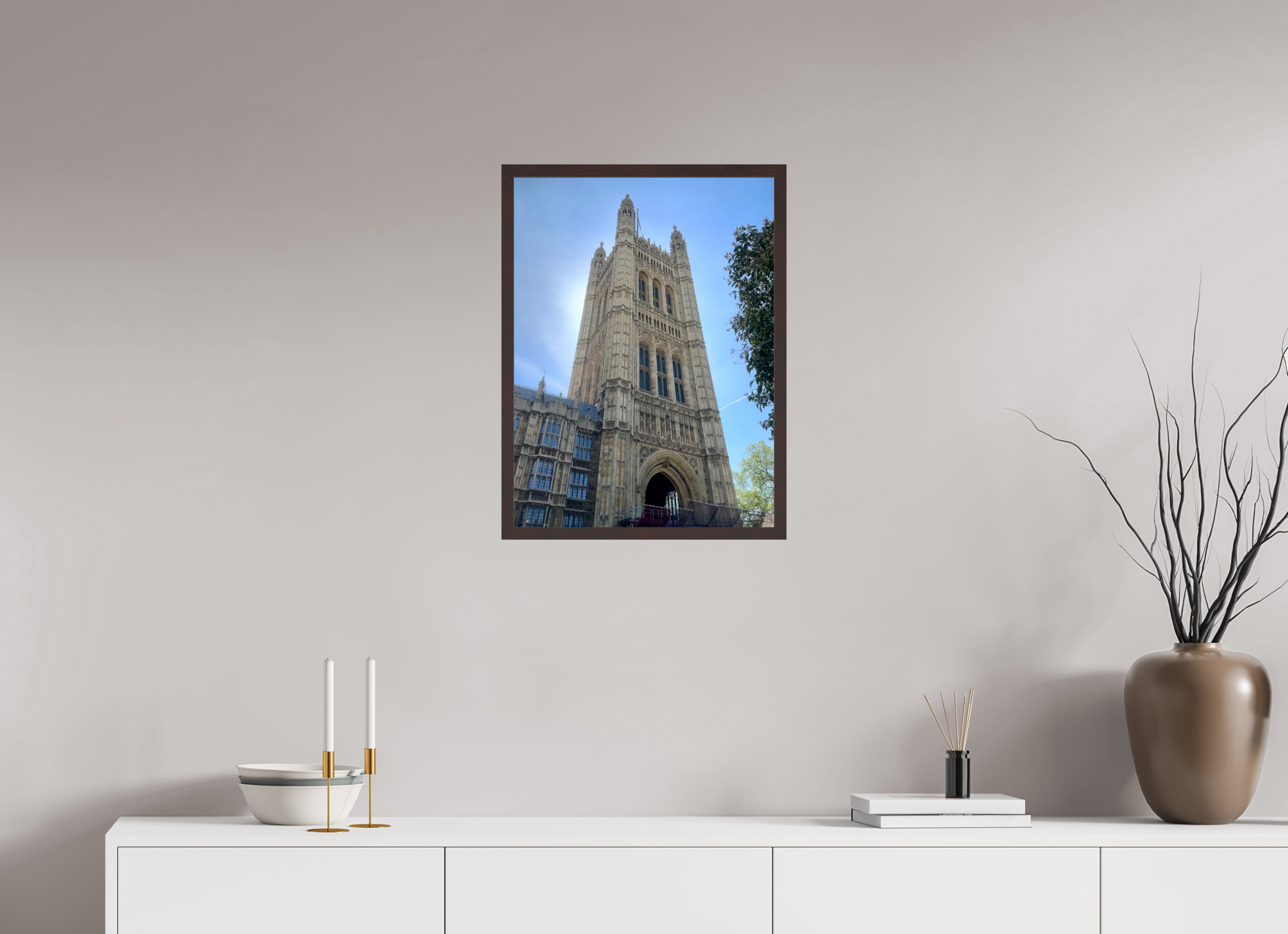 18 x 24″, ArtBox On Aluminum Dibond The Victoria Tower (Houses of Parliament)