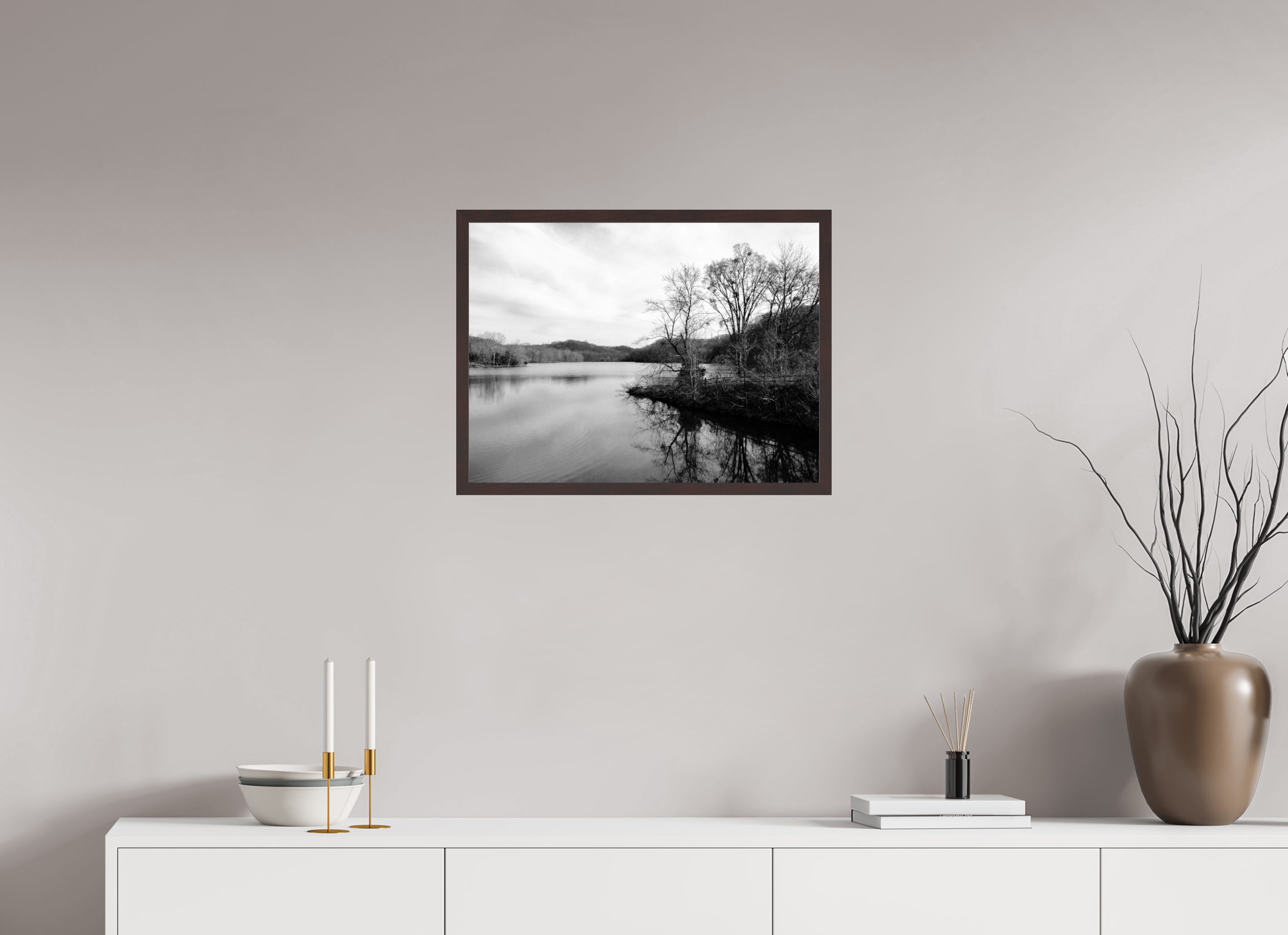 24 x 18″, ArtBox On Aluminum Dibond Radnor Lake