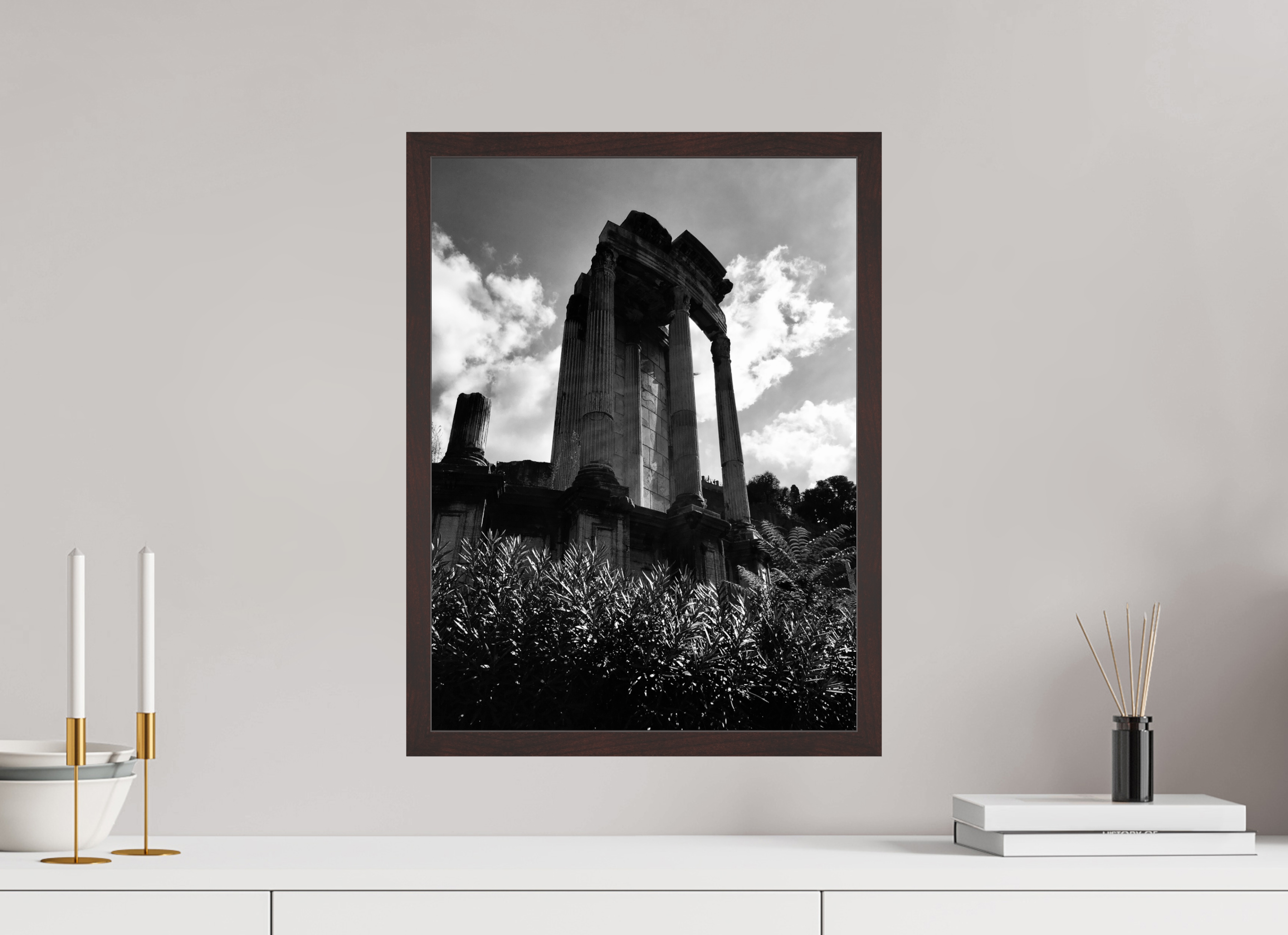 15 x 20″, ArtBox On Aluminum Dibond Forum Ruins