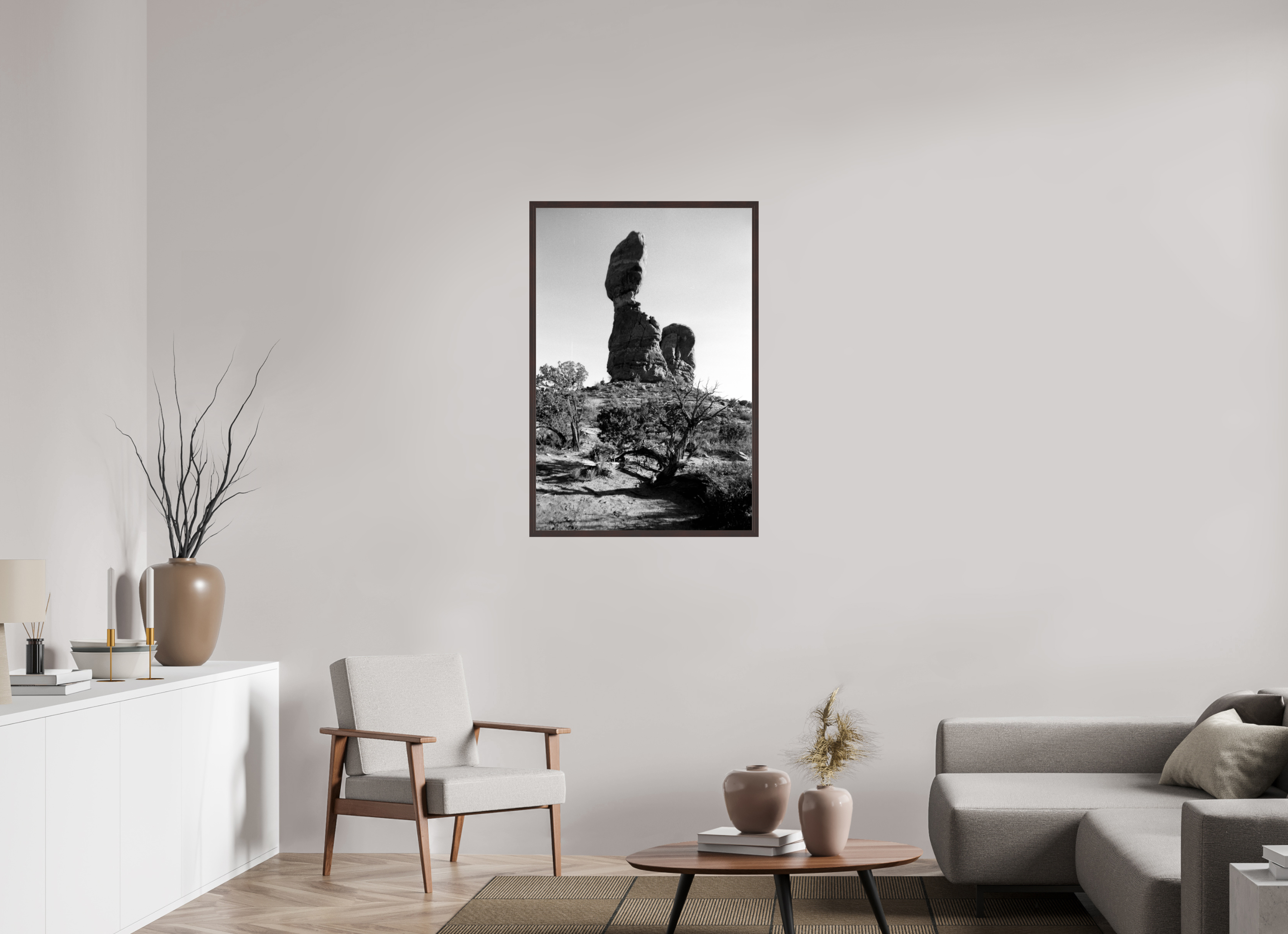 28 x 41.5″, ArtBox On Aluminum Dibond Balanced Rock