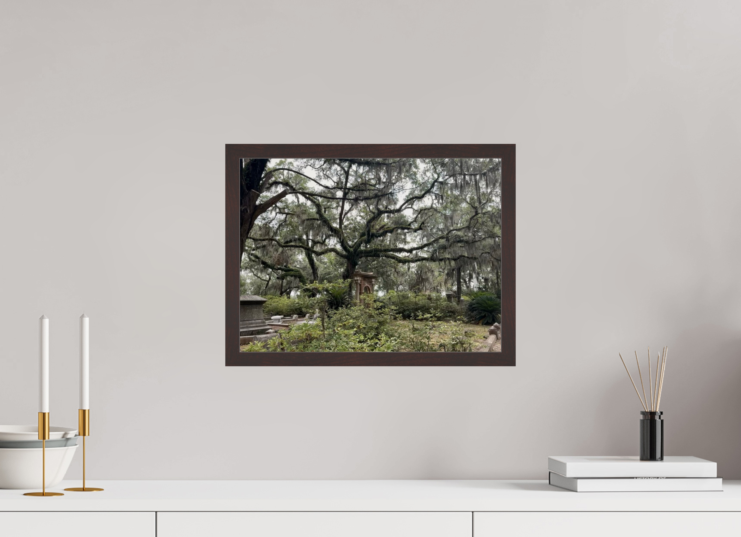 16 x 12″, ArtBox On Aluminum Dibond Bonaventure Cemetery