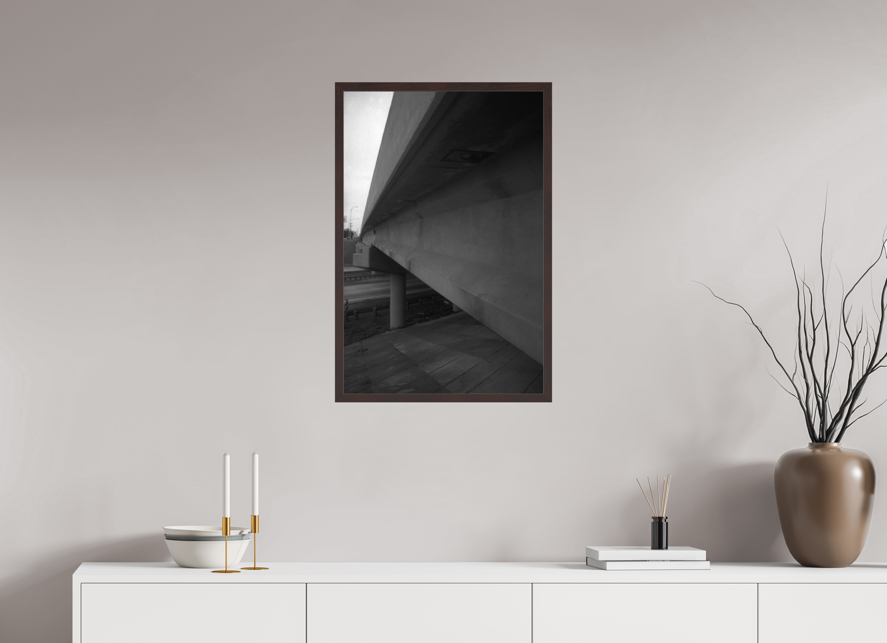20 x 30″, ArtBox On Aluminum Dibond Overpass