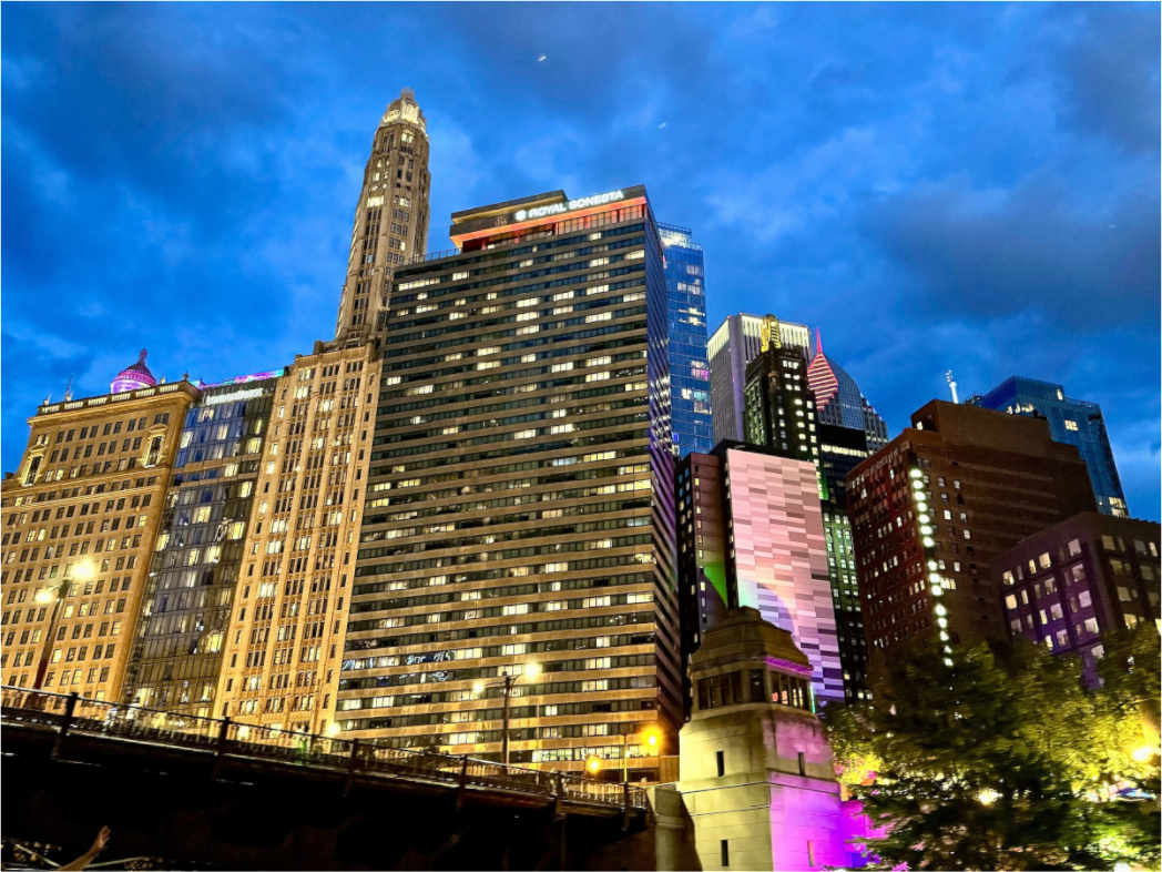 Main image Skyscrapers, Dusk