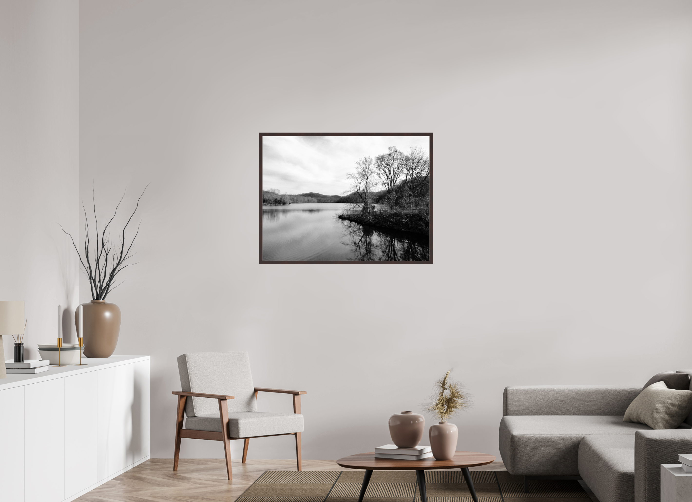 40 x 30″, ArtBox On Aluminum Dibond Radnor Lake