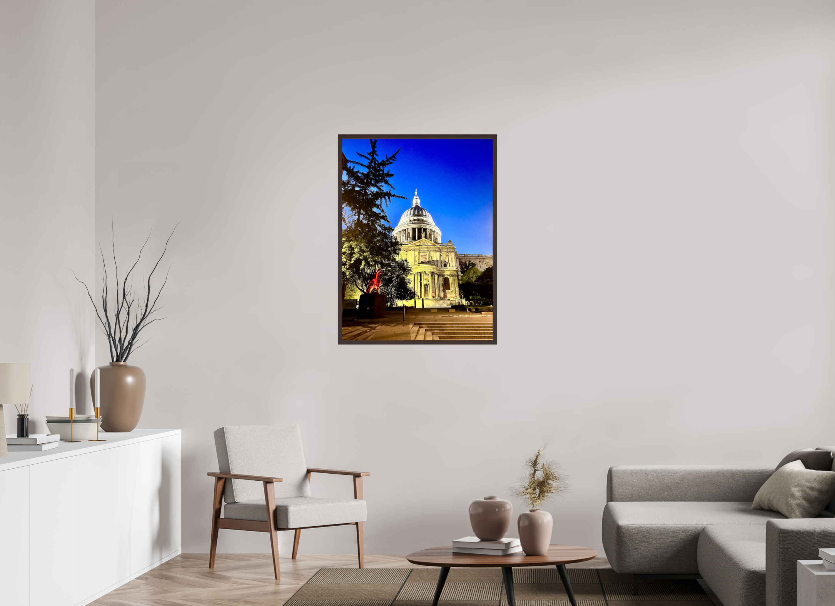30 x 40″, ArtBox On Aluminum Dibond Dome of St. Paul's