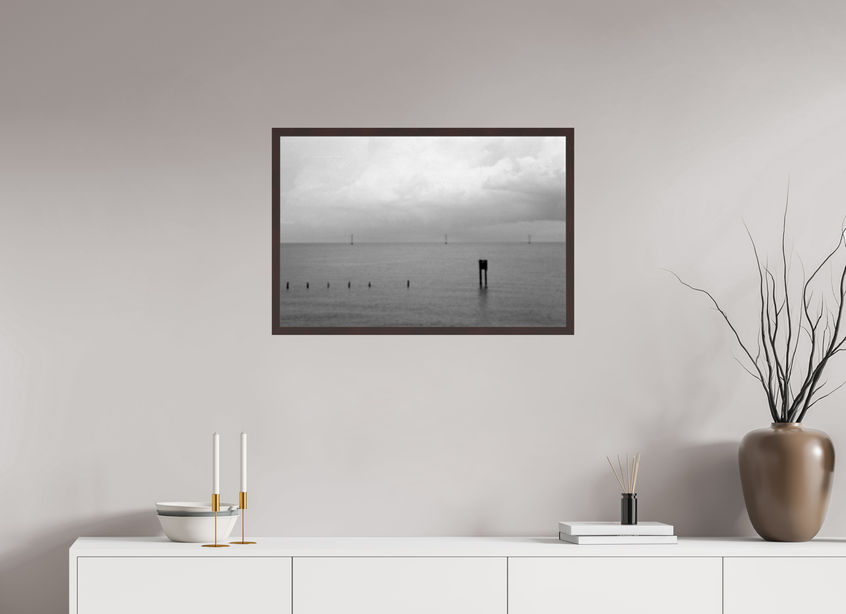 29.7 x 20″, ArtBox On Aluminum Dibond Lake Pontchartrain