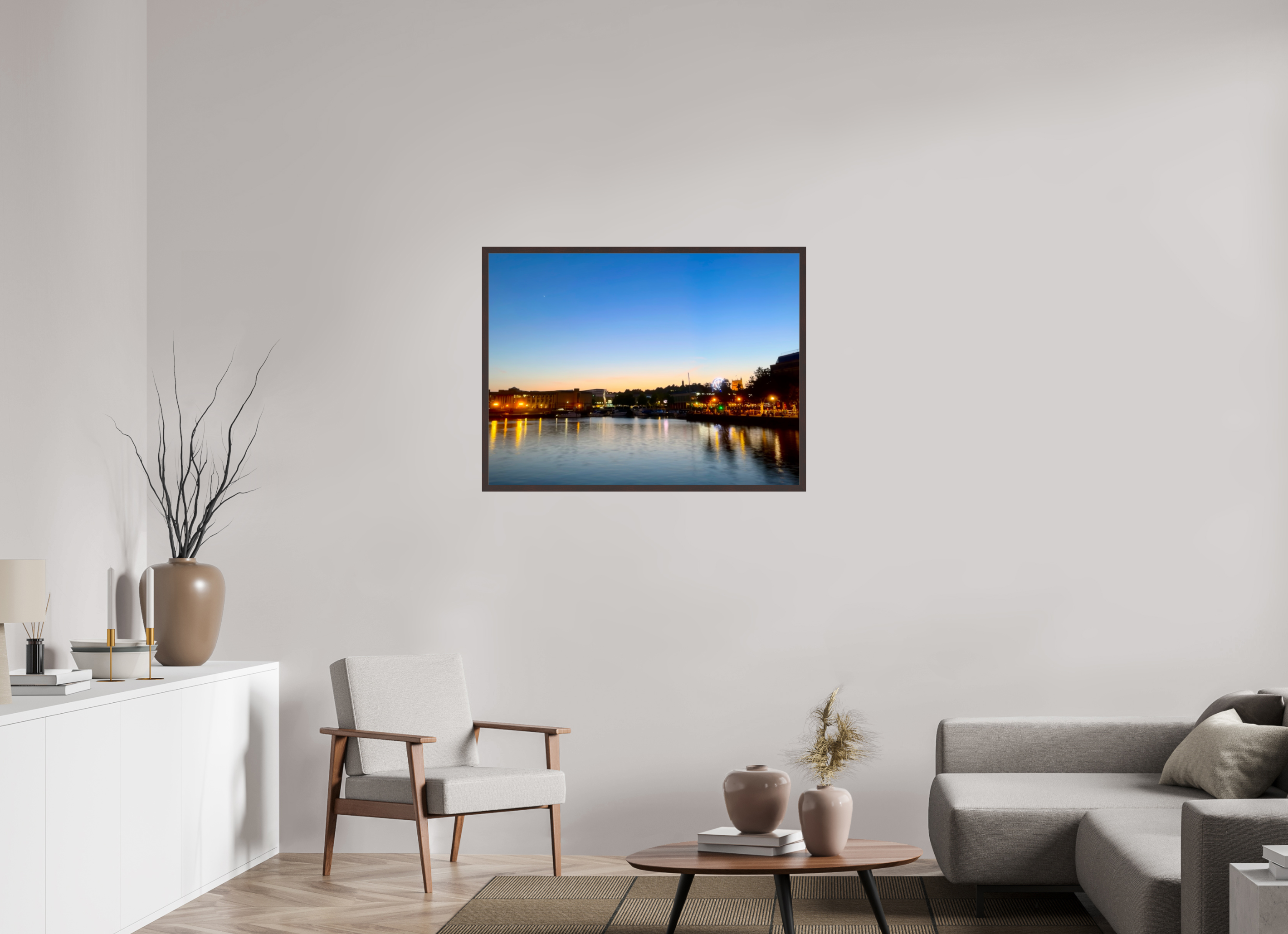 40 x 30″, ArtBox On Aluminum Dibond Bristol, Dusk (Variation 1)