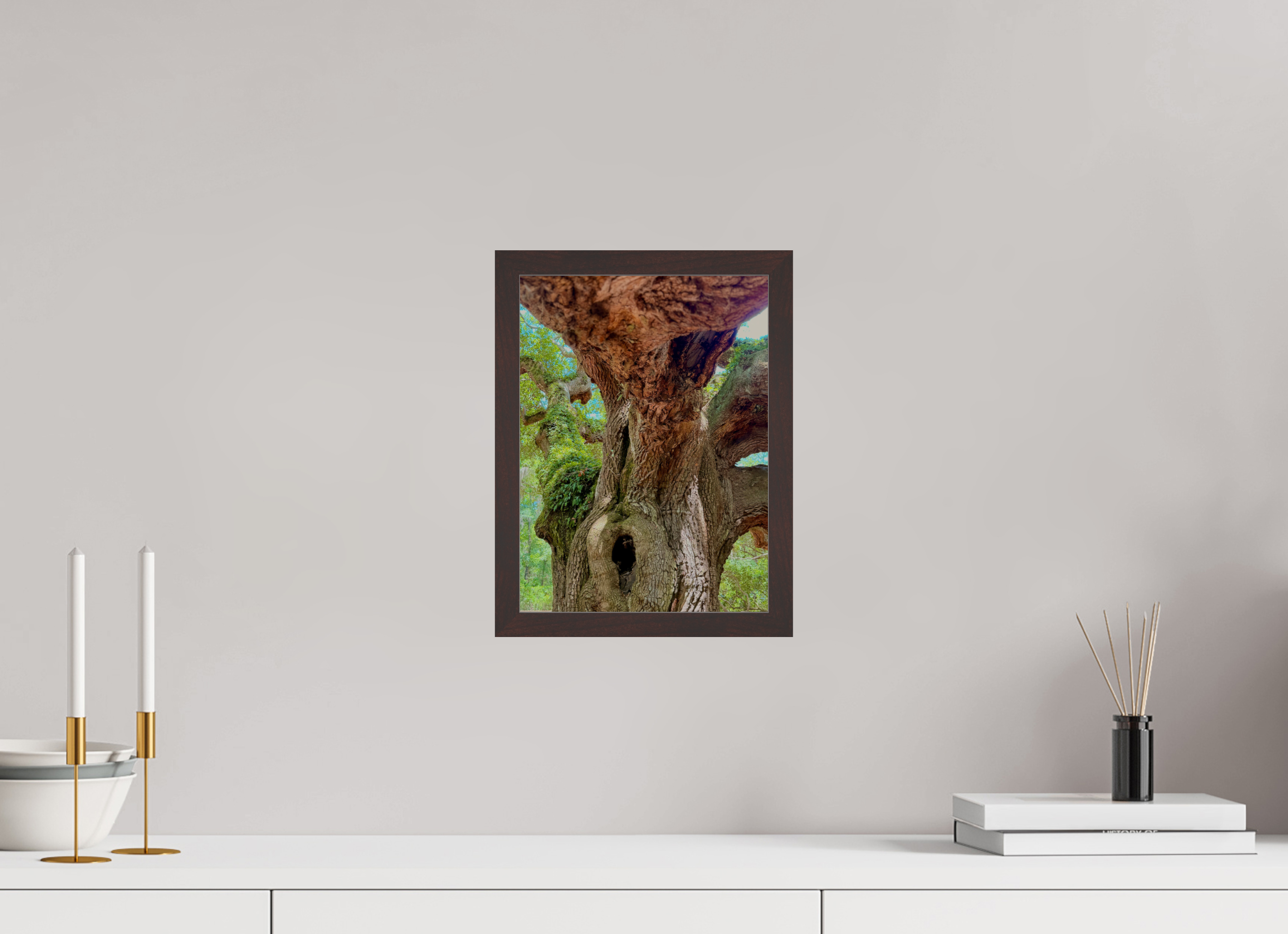 9 x 12″, ArtBox On Aluminum Dibond Angel Oak