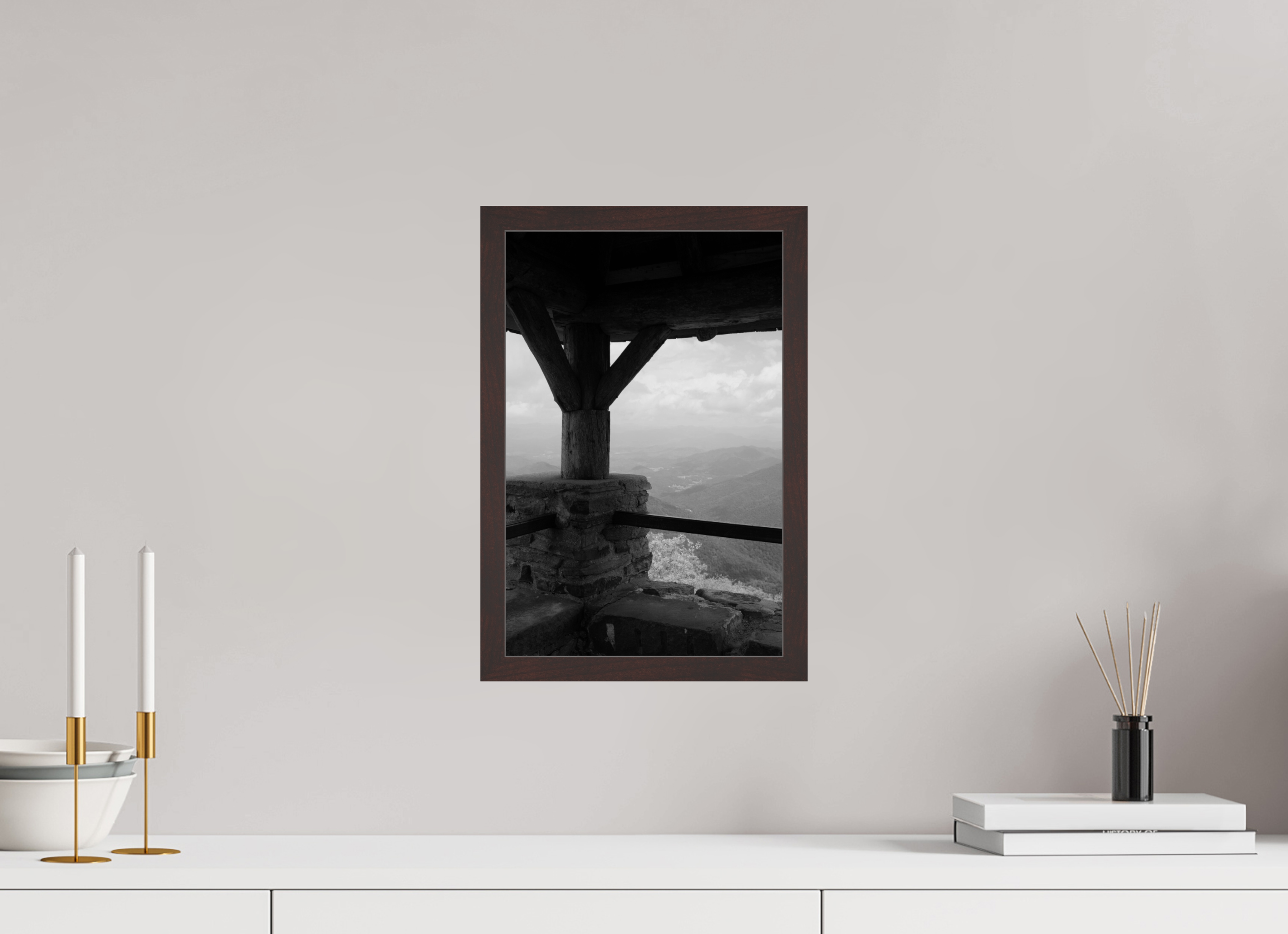 10 x 15″, ArtBox On Aluminum Dibond Mountain Lookout