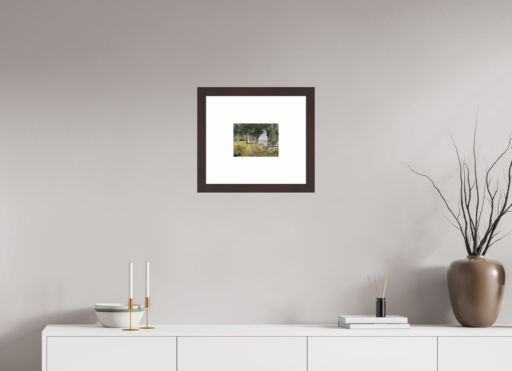 8 x 6″, Framed, Alder Brown, Color Print Bonaventure Cemetery