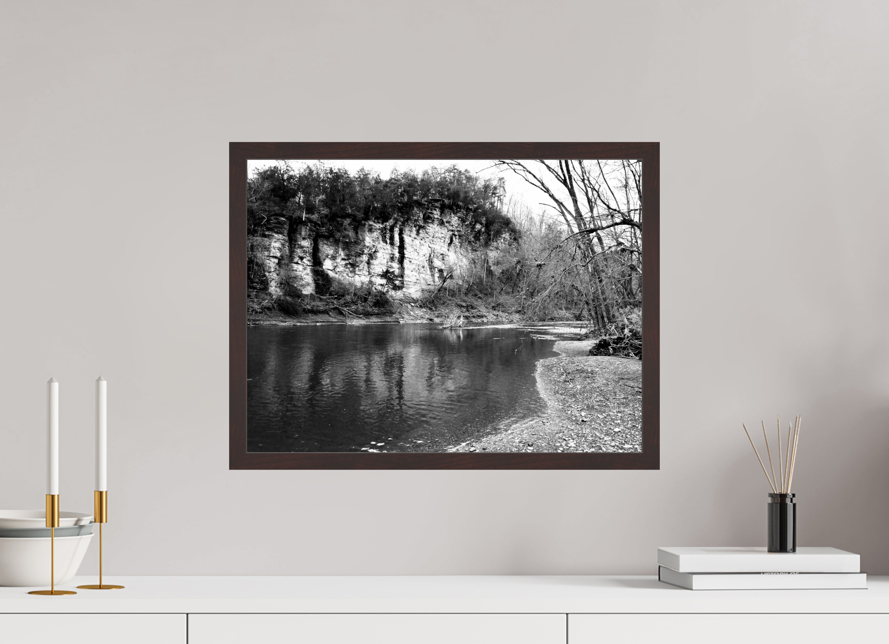 20 x 15″, ArtBox On Aluminum Dibond On the Chestatee