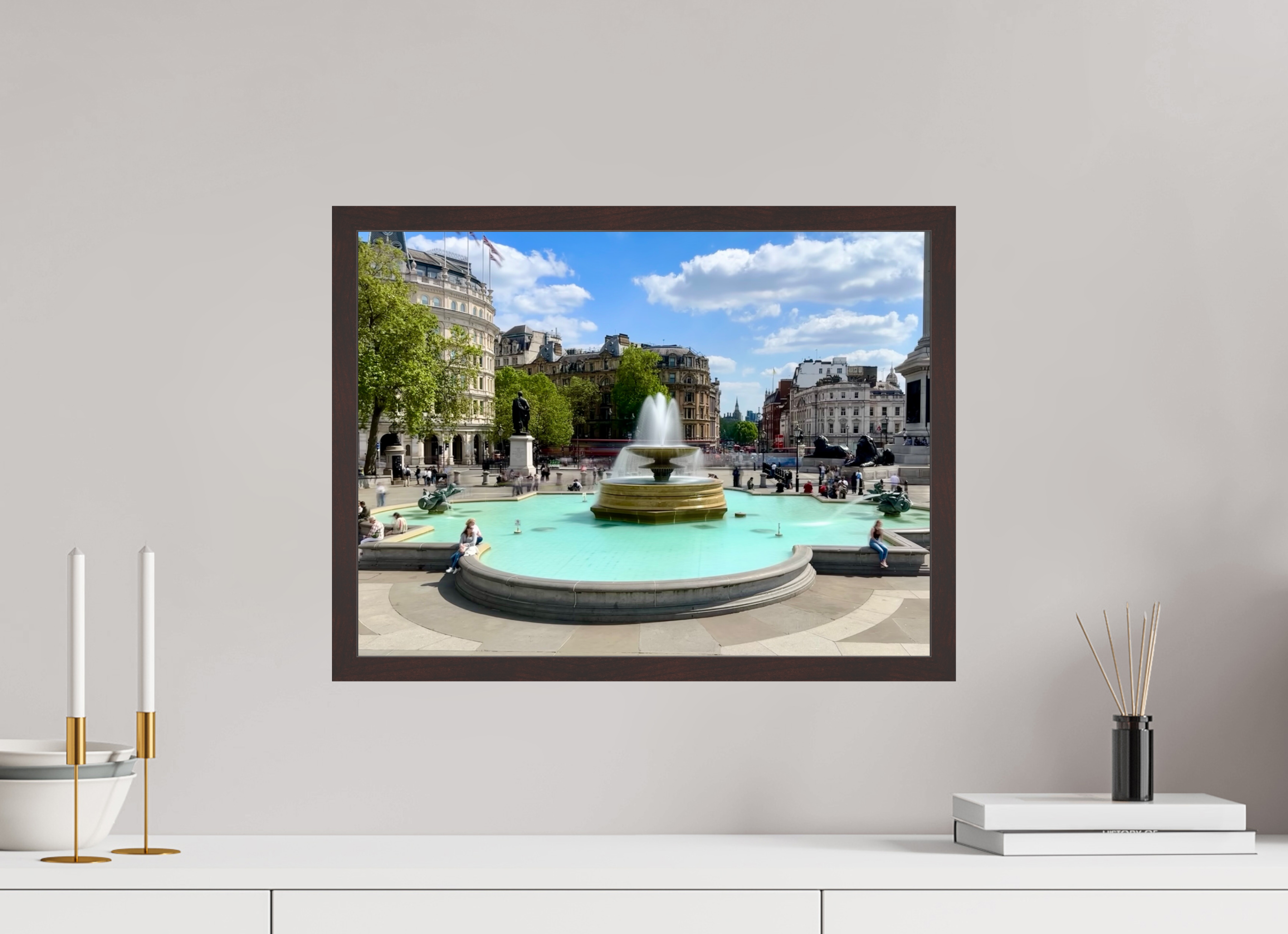 20 x 15″, ArtBox On Aluminum Dibond Trafalgar Square, View 1
