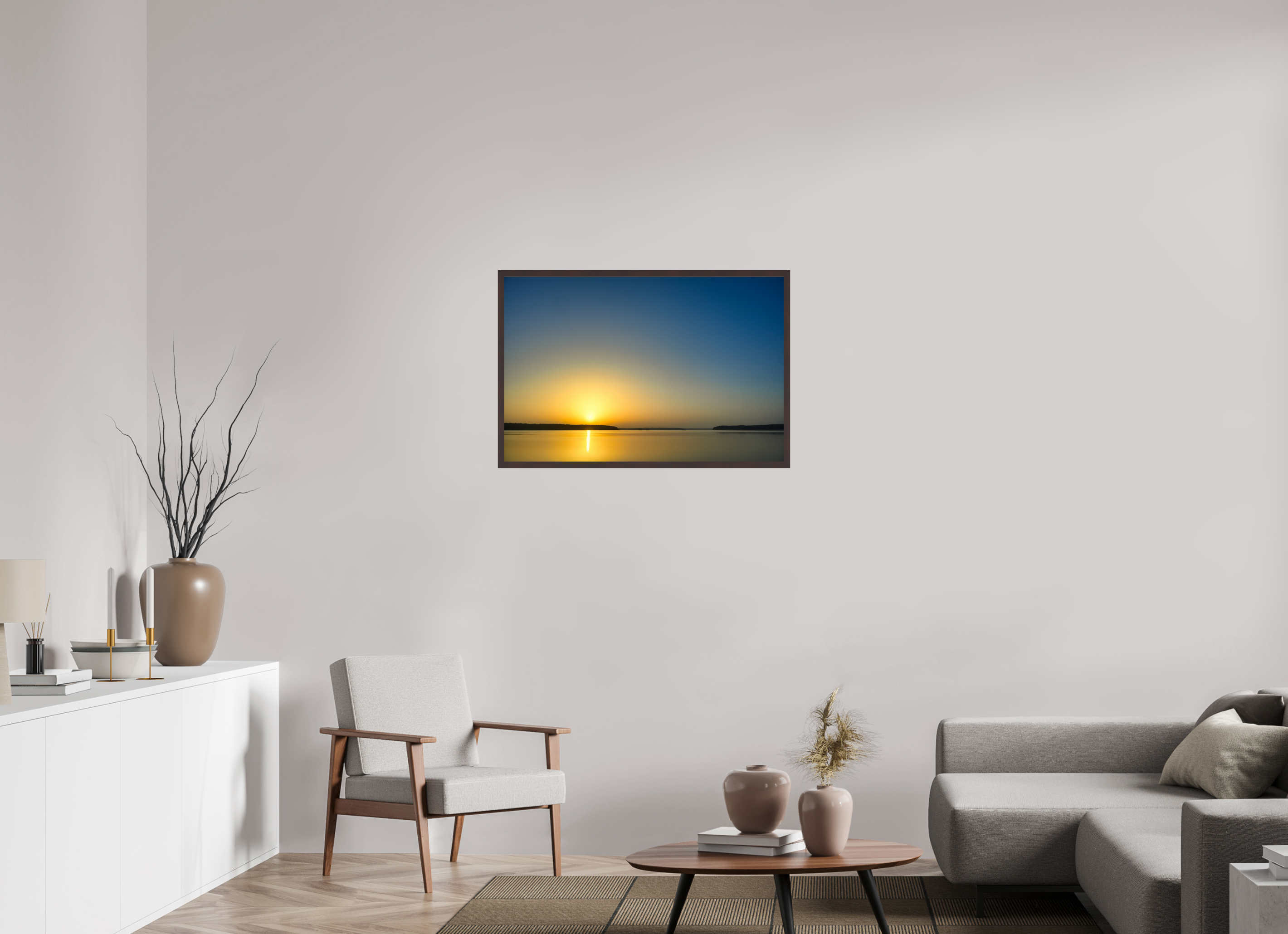 36 x 24″, ArtBox On Aluminum Dibond Sunrise at D'Arbonne Lake