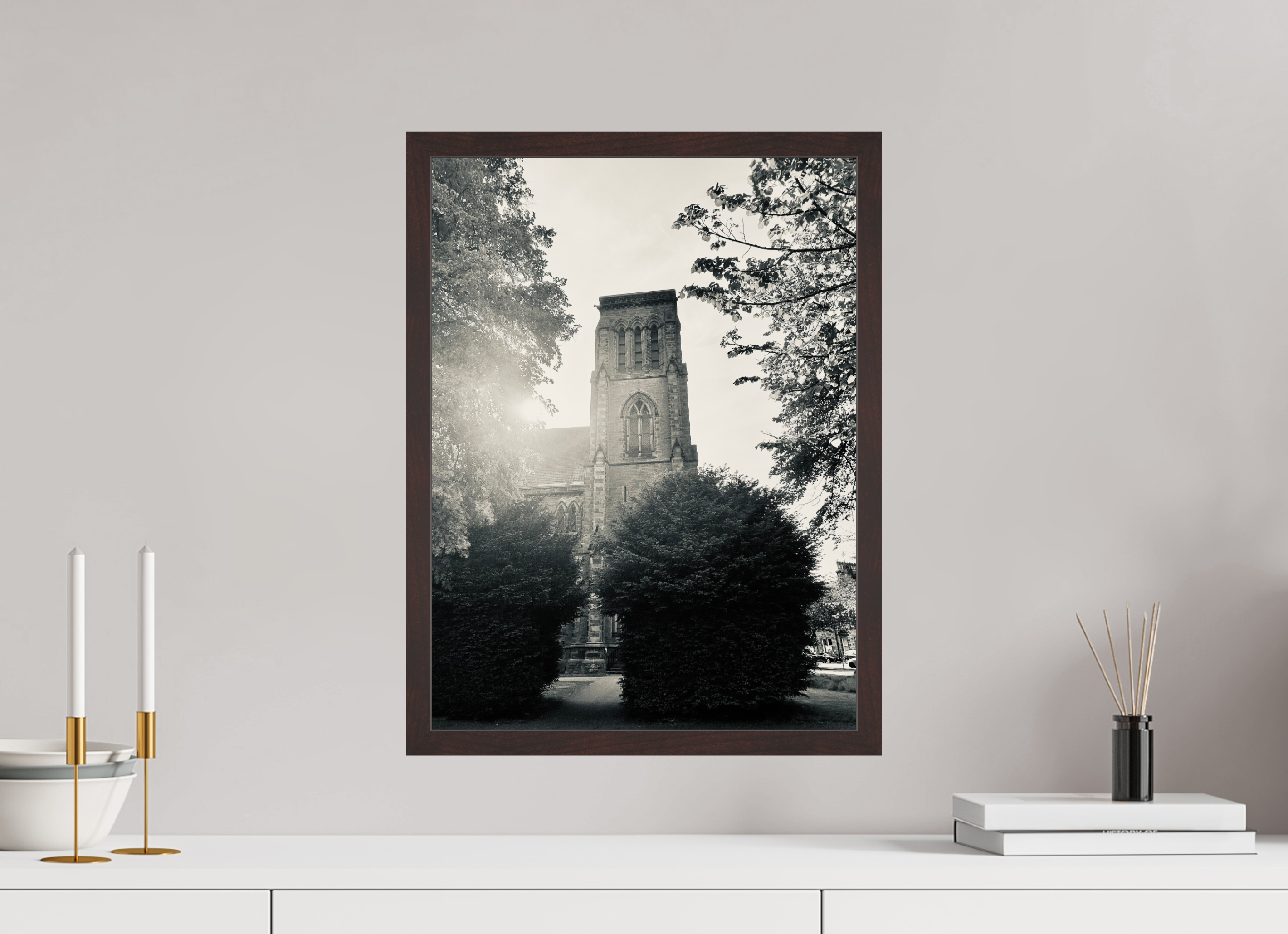 15 x 20″, ArtBox On Aluminum Dibond Inverness Cathedral