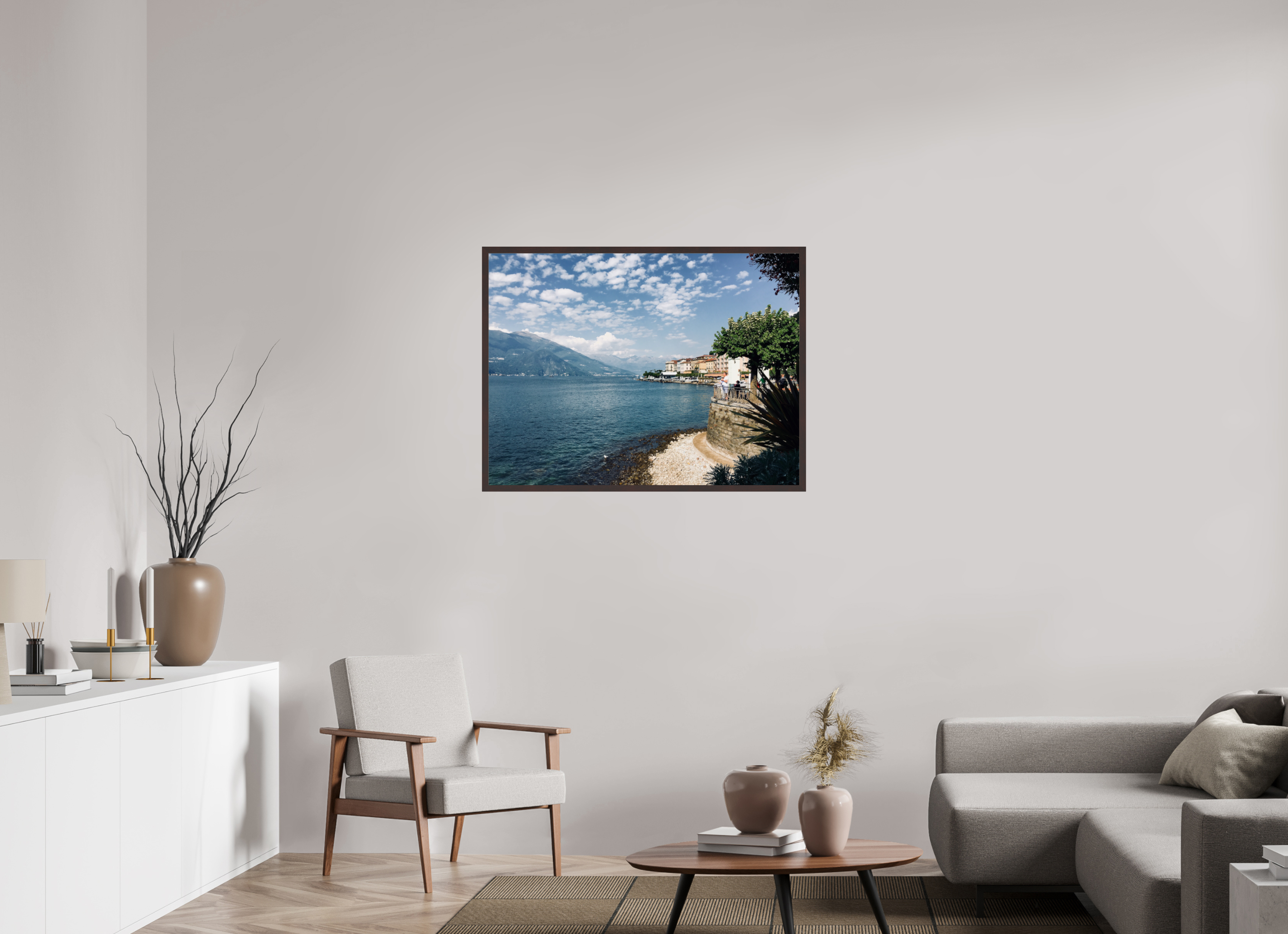 40 x 30″, ArtBox On Aluminum Dibond View from Bellagio