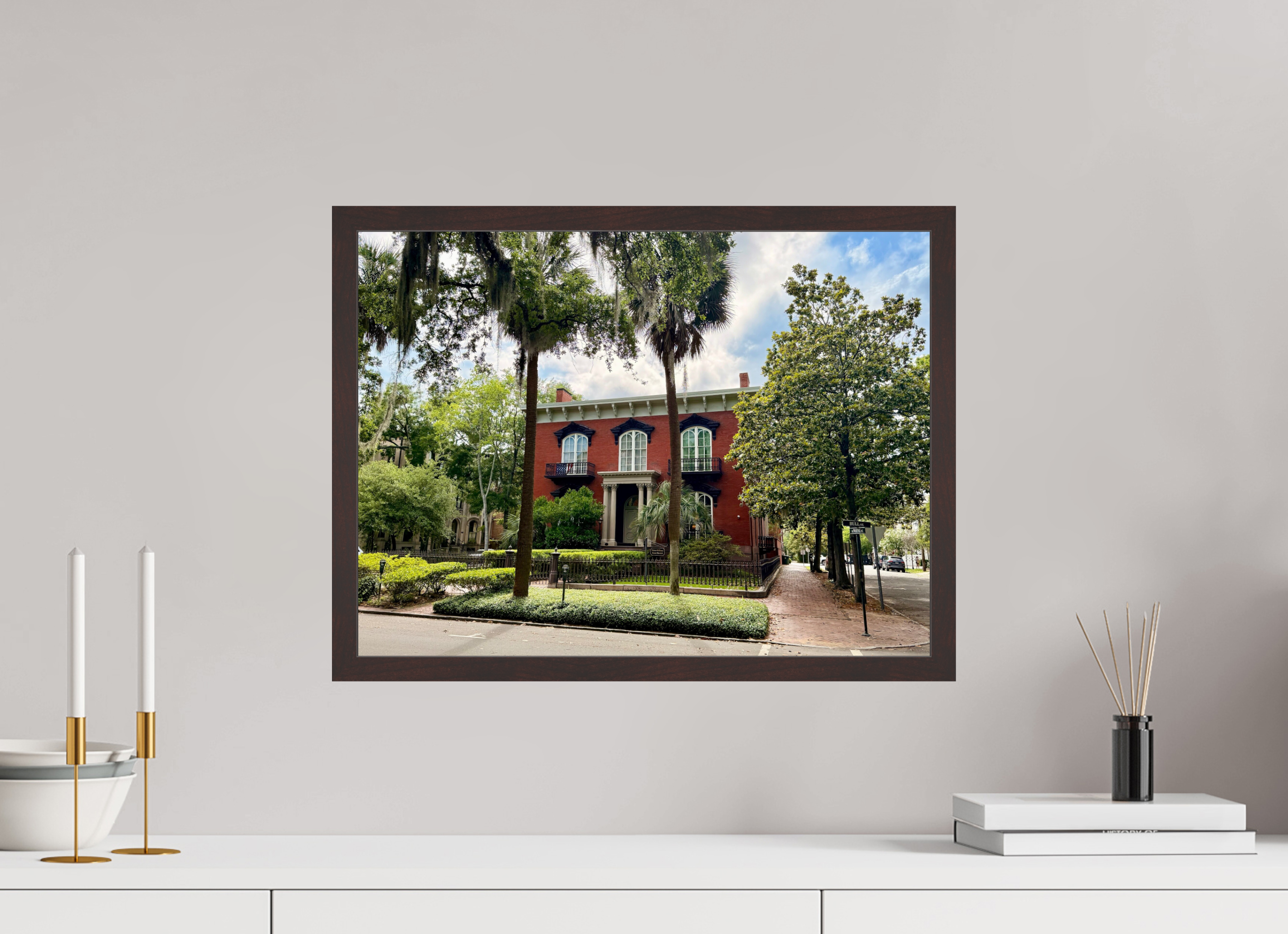 20 x 15″, ArtBox On Aluminum Dibond Mercer Williams House