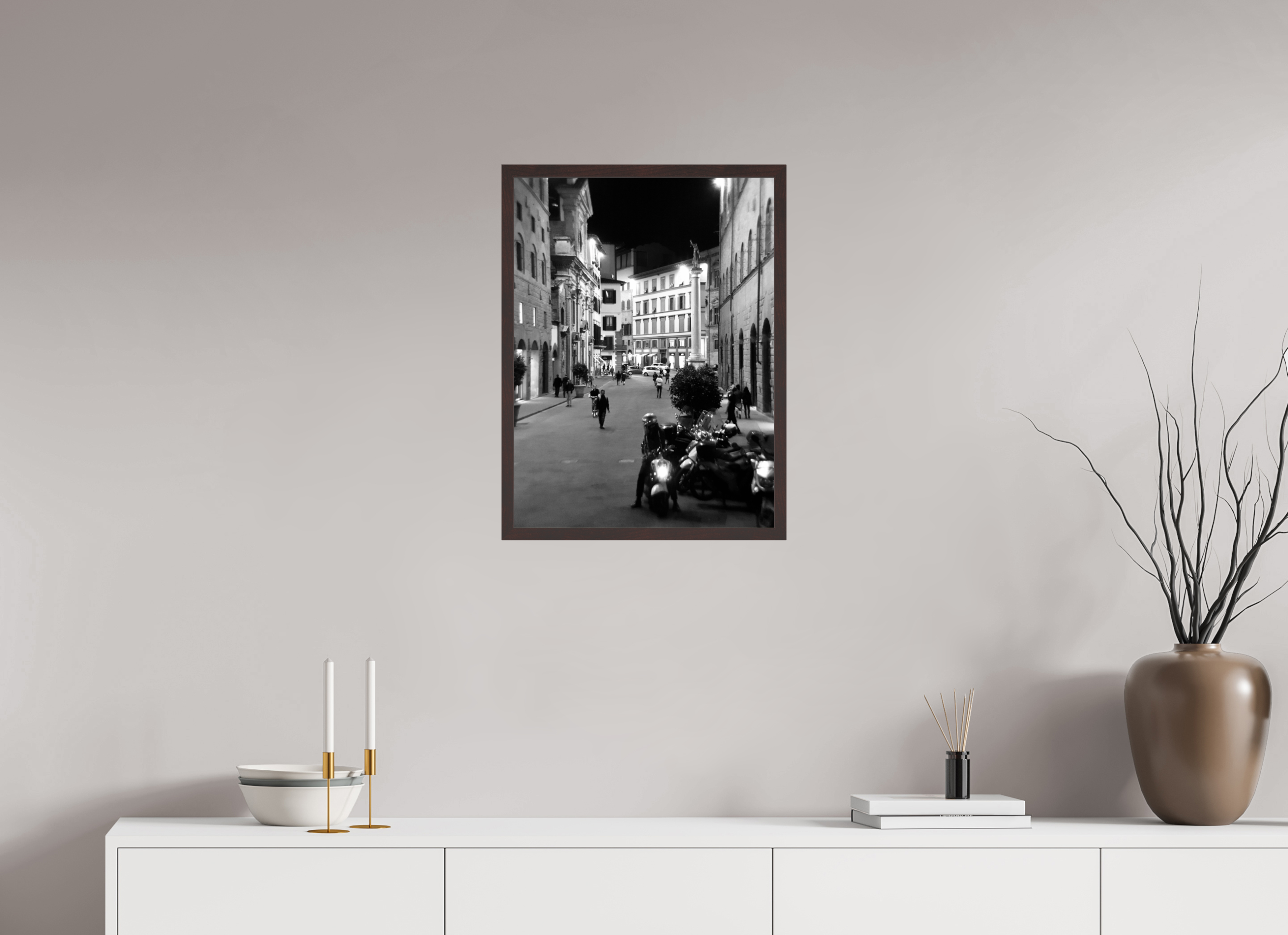 18 x 24″, ArtBox On Aluminum Dibond Firenze Scene