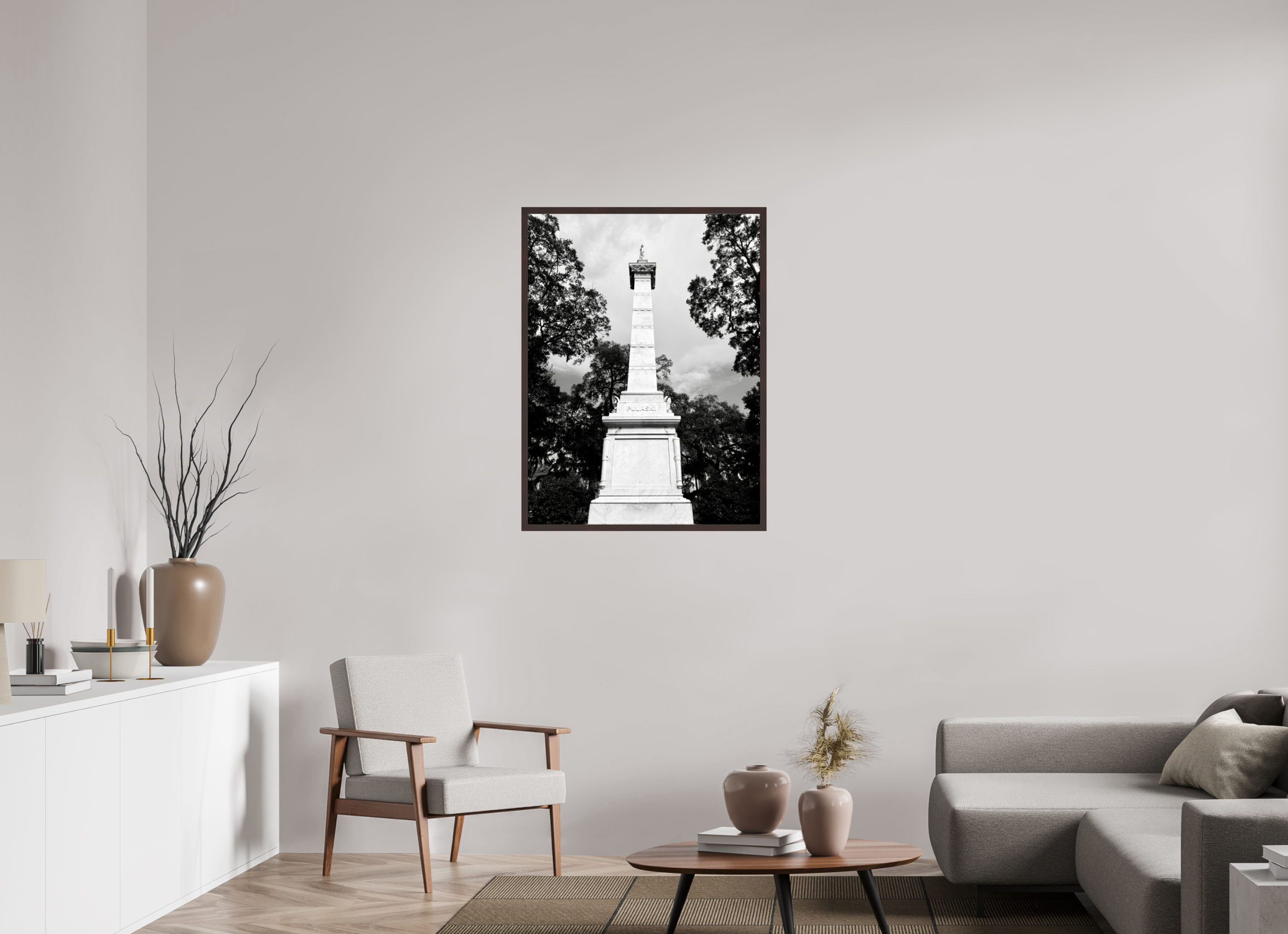 30 x 40″, ArtBox On Aluminum Dibond Monterey Square