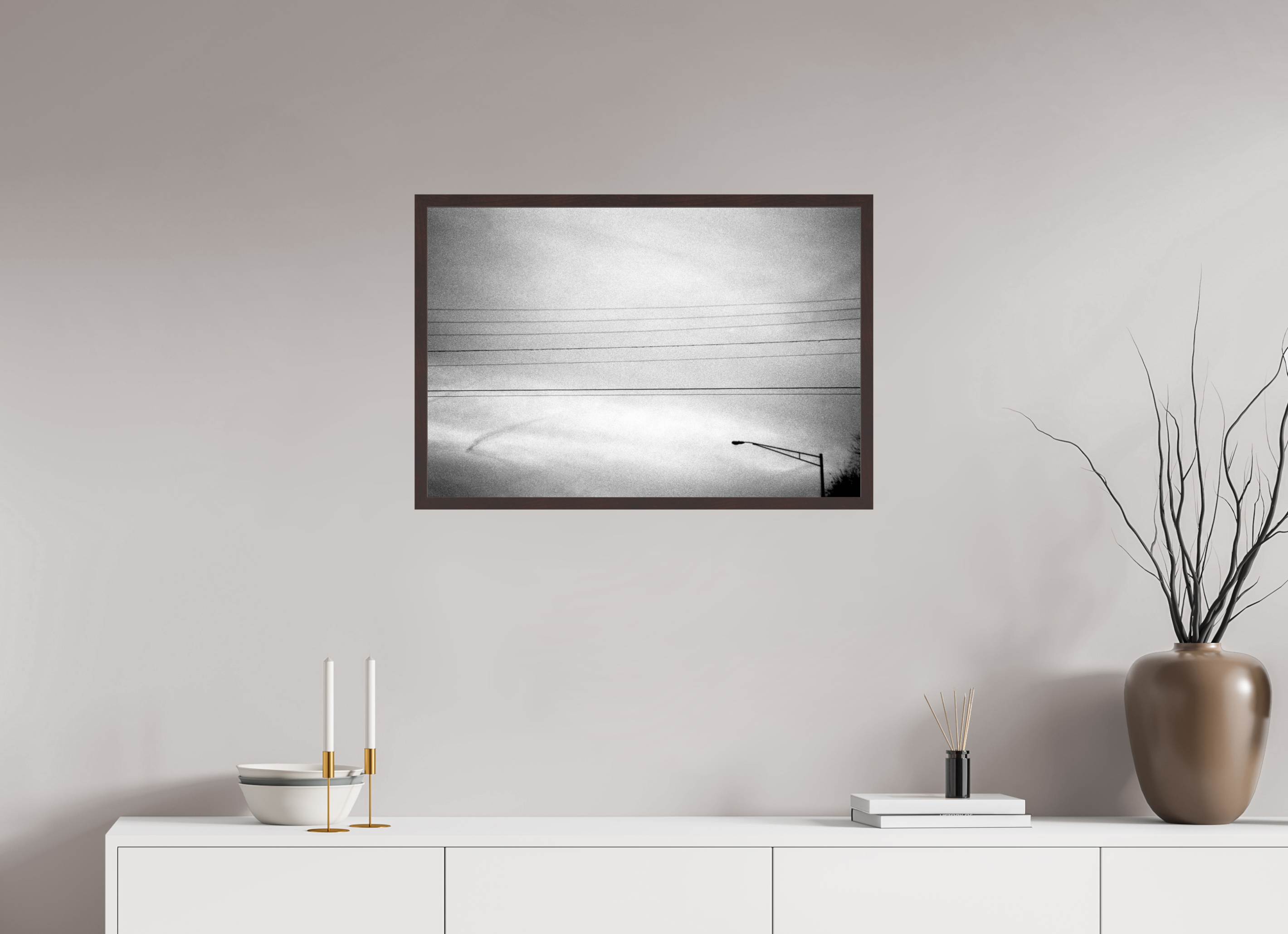 29.6 x 20″, ArtBox On Aluminum Dibond Wires