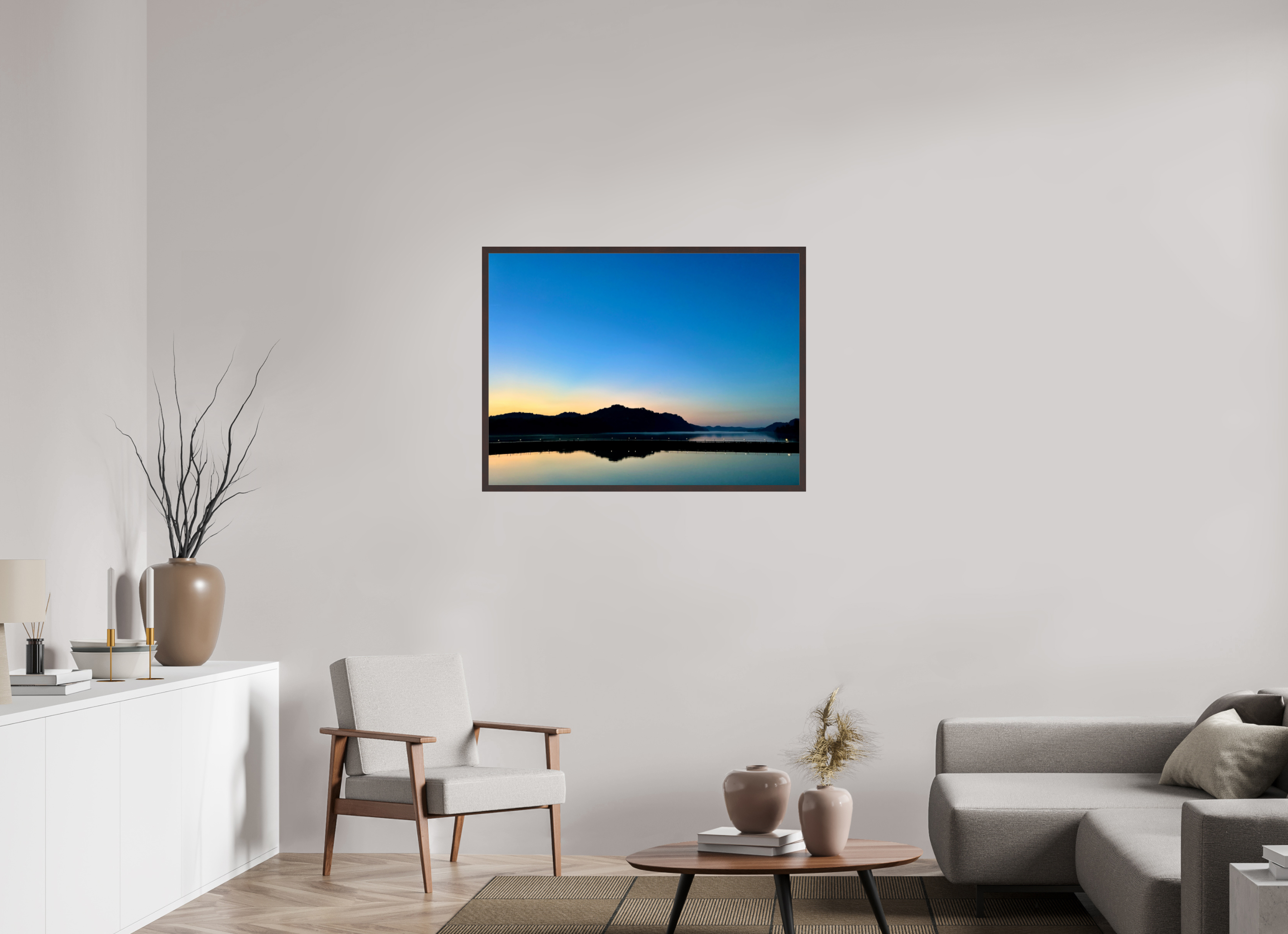 40 x 30″, ArtBox On Aluminum Dibond Dusk, Cordell Hull Reservoir (View 2)