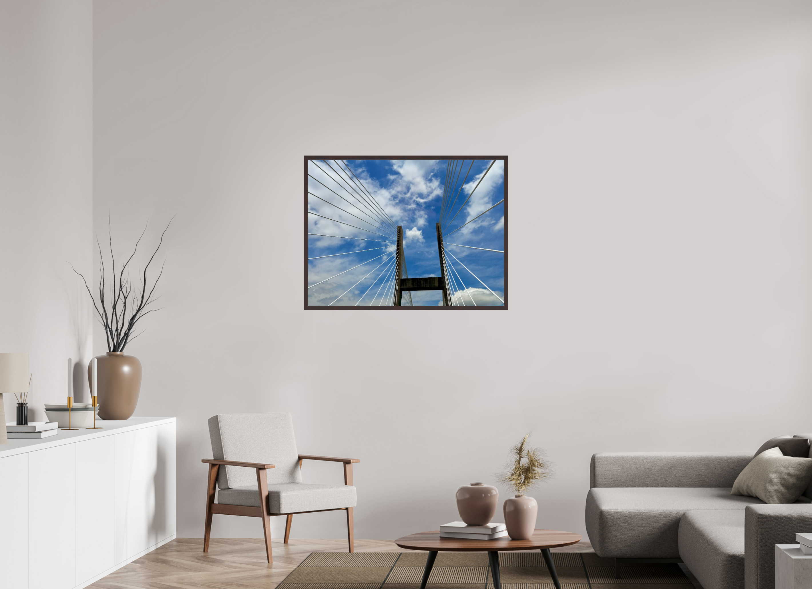 40 x 30″, ArtBox On Aluminum Dibond Talmage Memorial Bridge