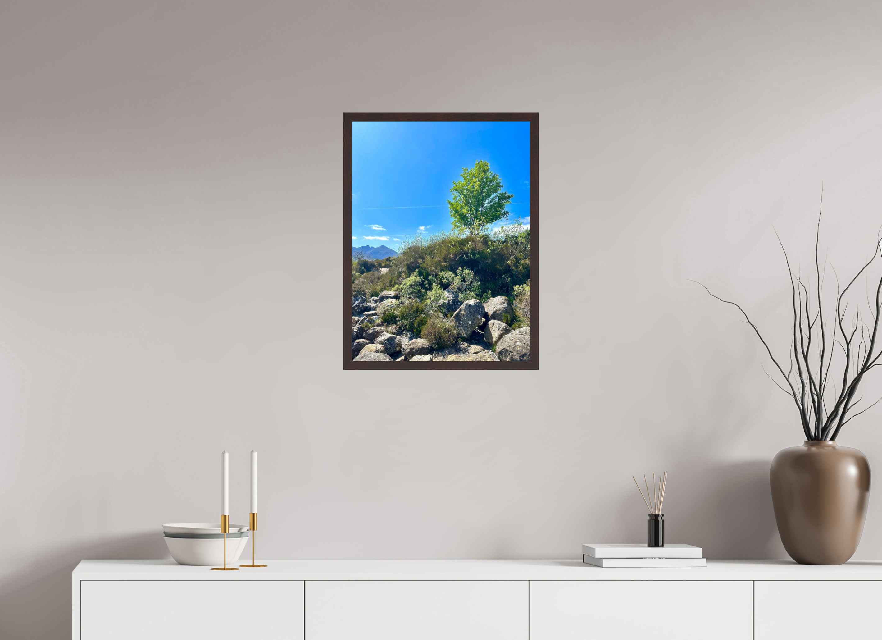 18 x 24″, ArtBox On Aluminum Dibond Tree On the River Sligachan